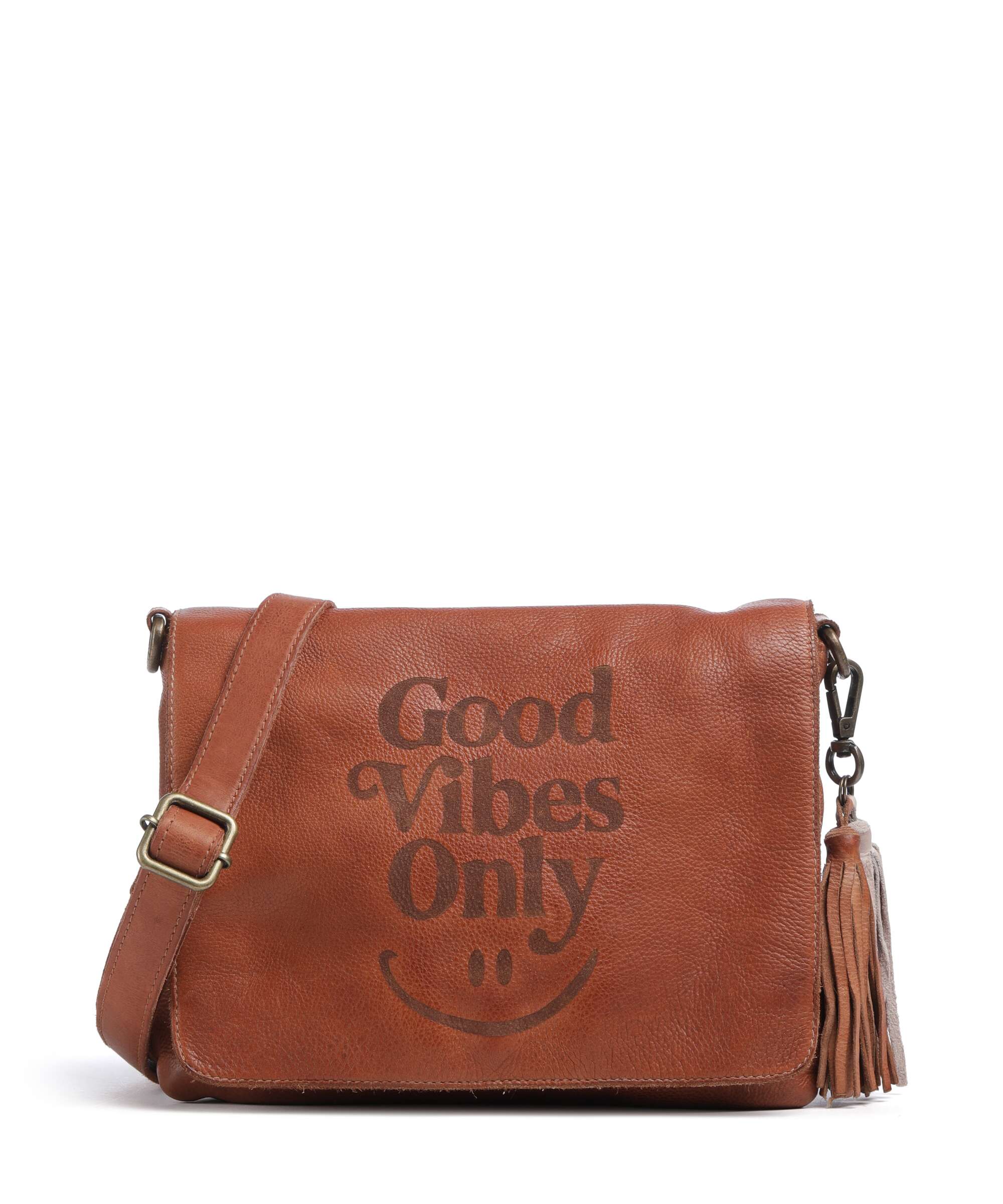 Taschendieb Wien Gutstrasse 4 Torba przez ramię cognac