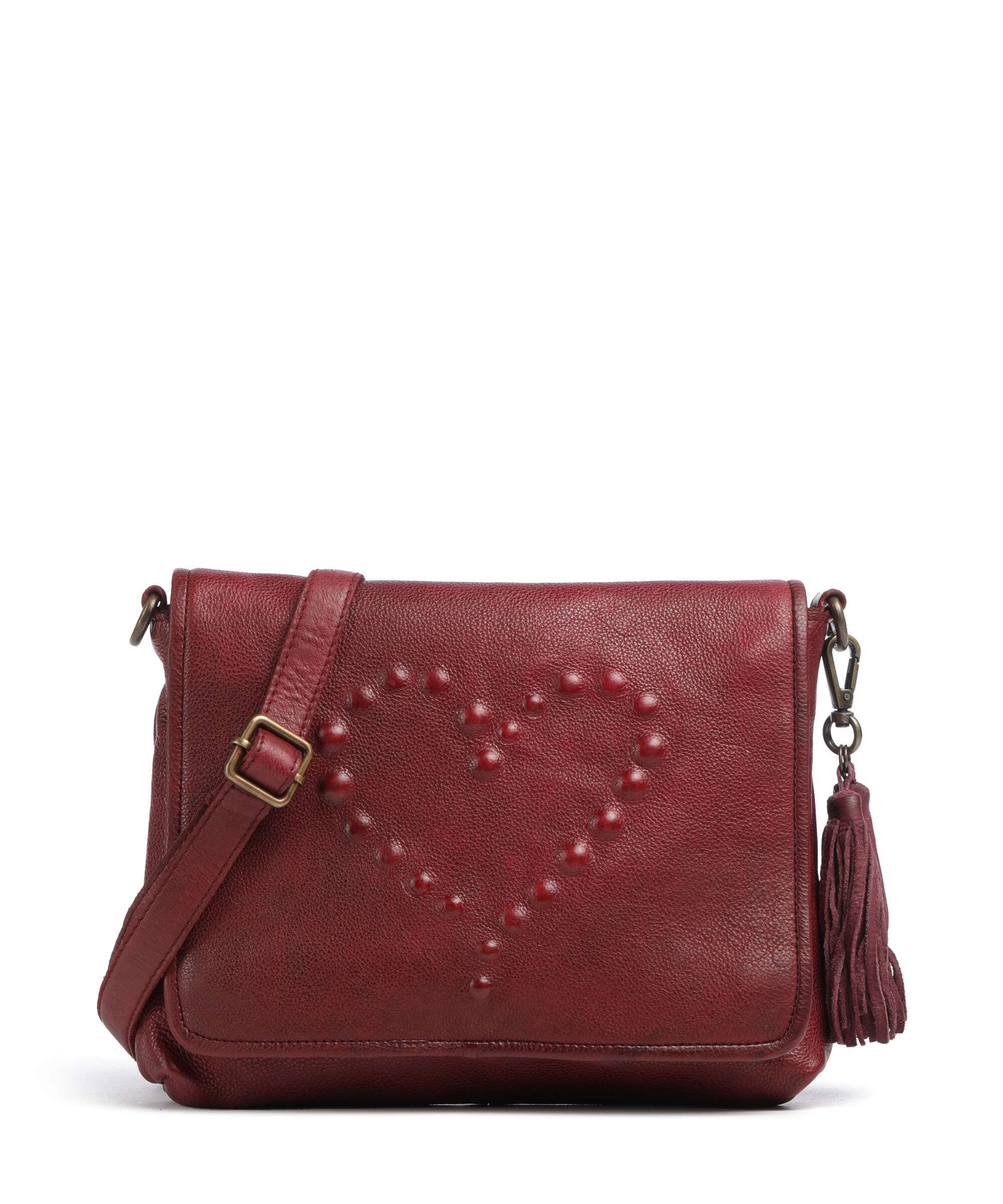 Taschendieb Wien Herzoggasse 4 Torba przez ramię red burgundy