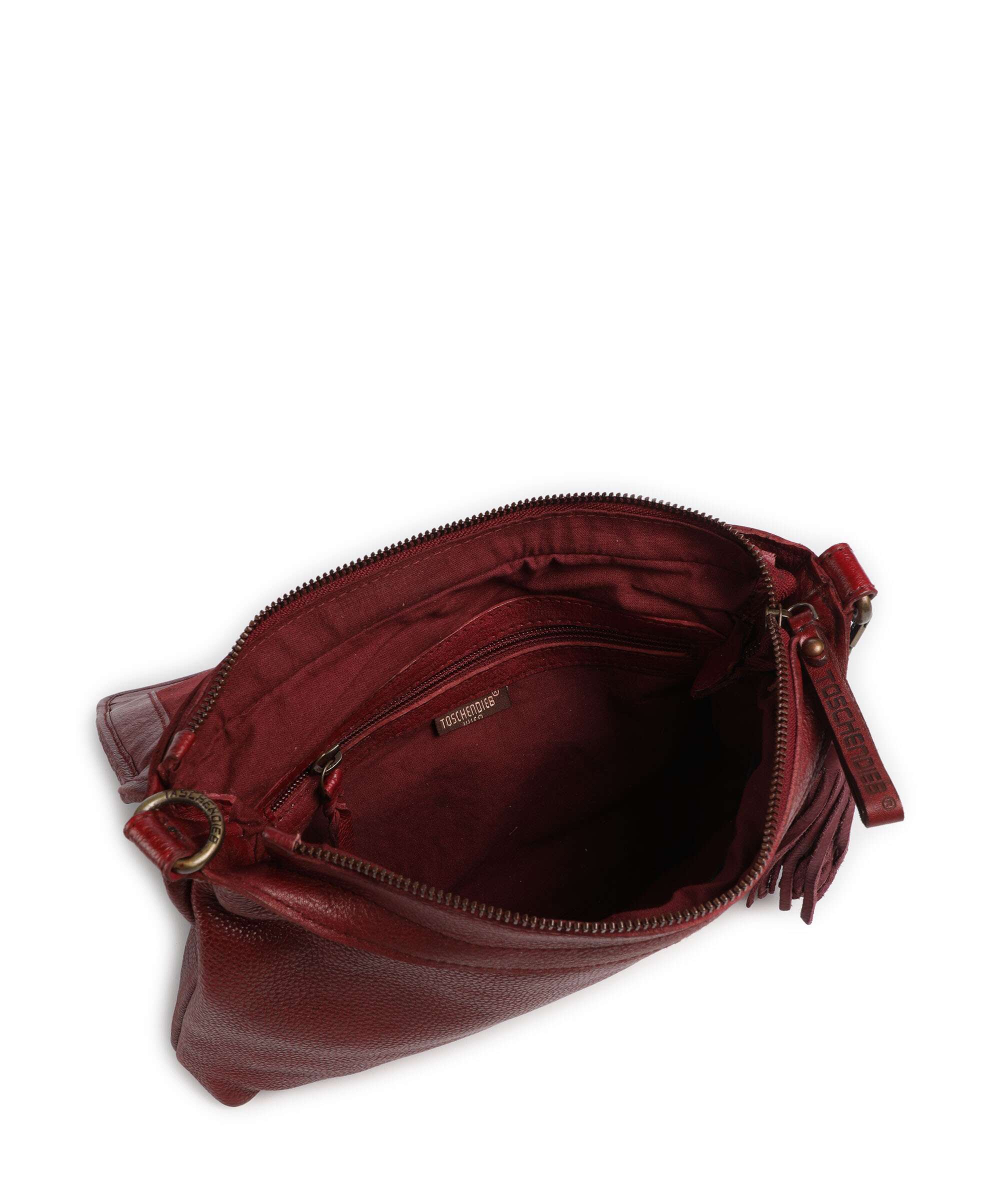 Taschendieb Wien Herzoggasse 4 Torba przez ramię red burgundy - Image 6
