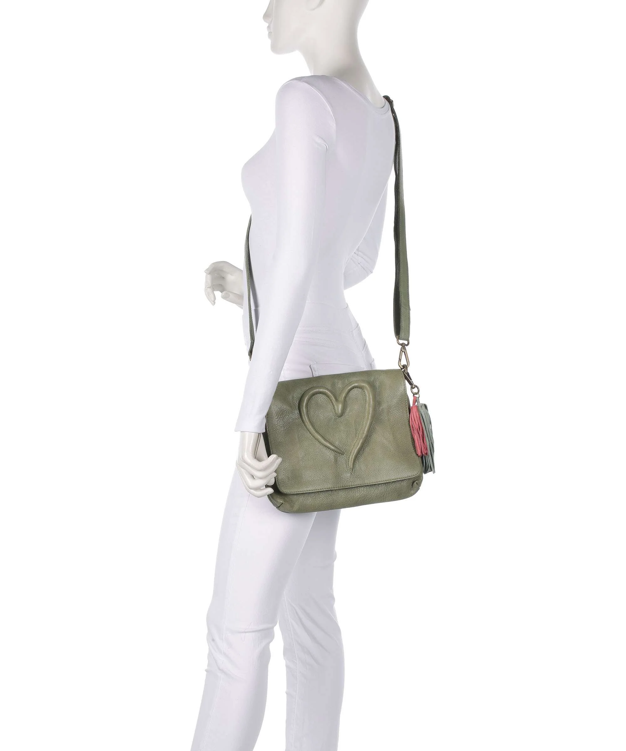 Taschendieb Wien Herzweg 3 Torba przez ramię green leaf - Image 3