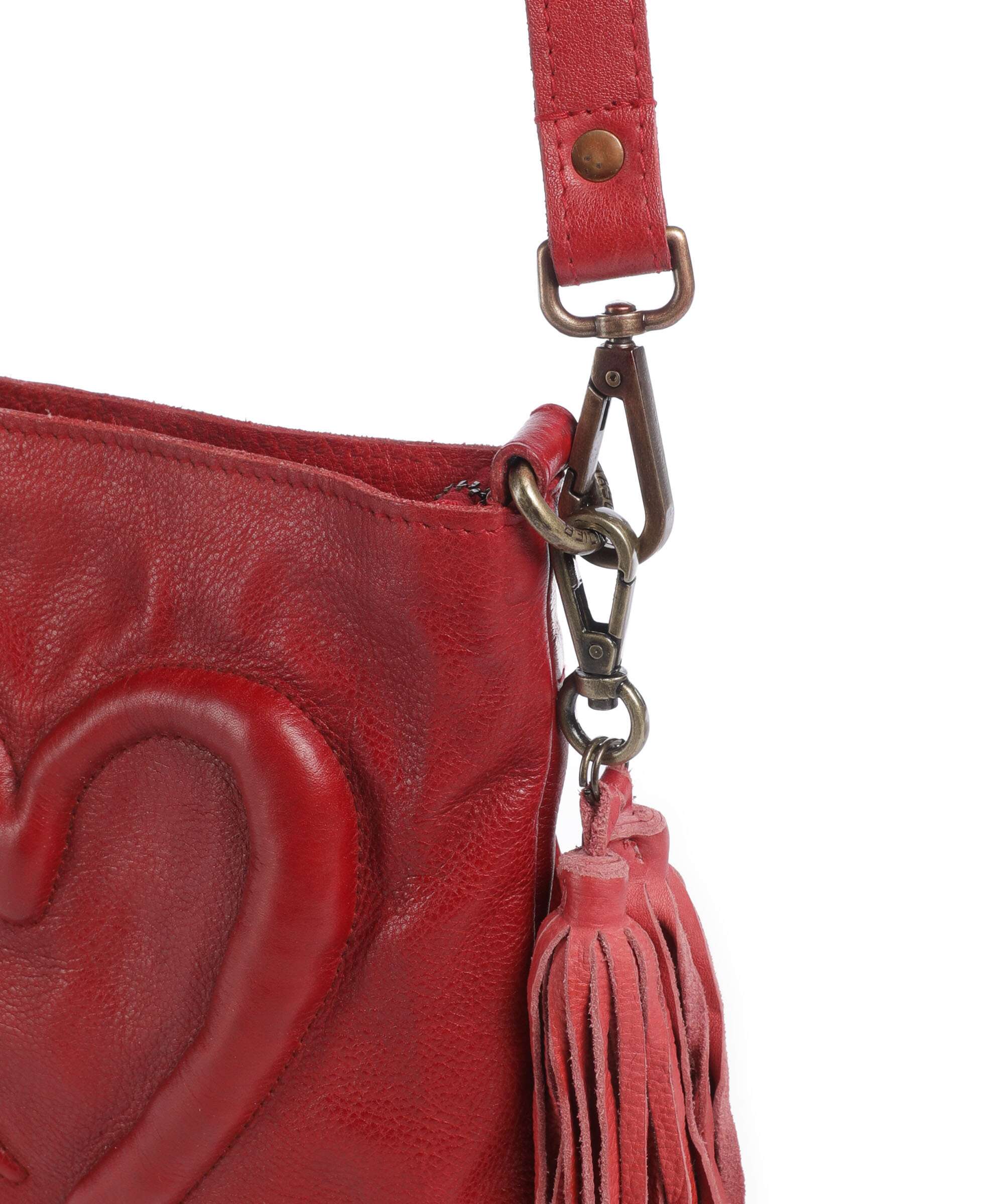 Taschendieb Wien Herzweg 4 Torba przez ramię red solid - Image 4