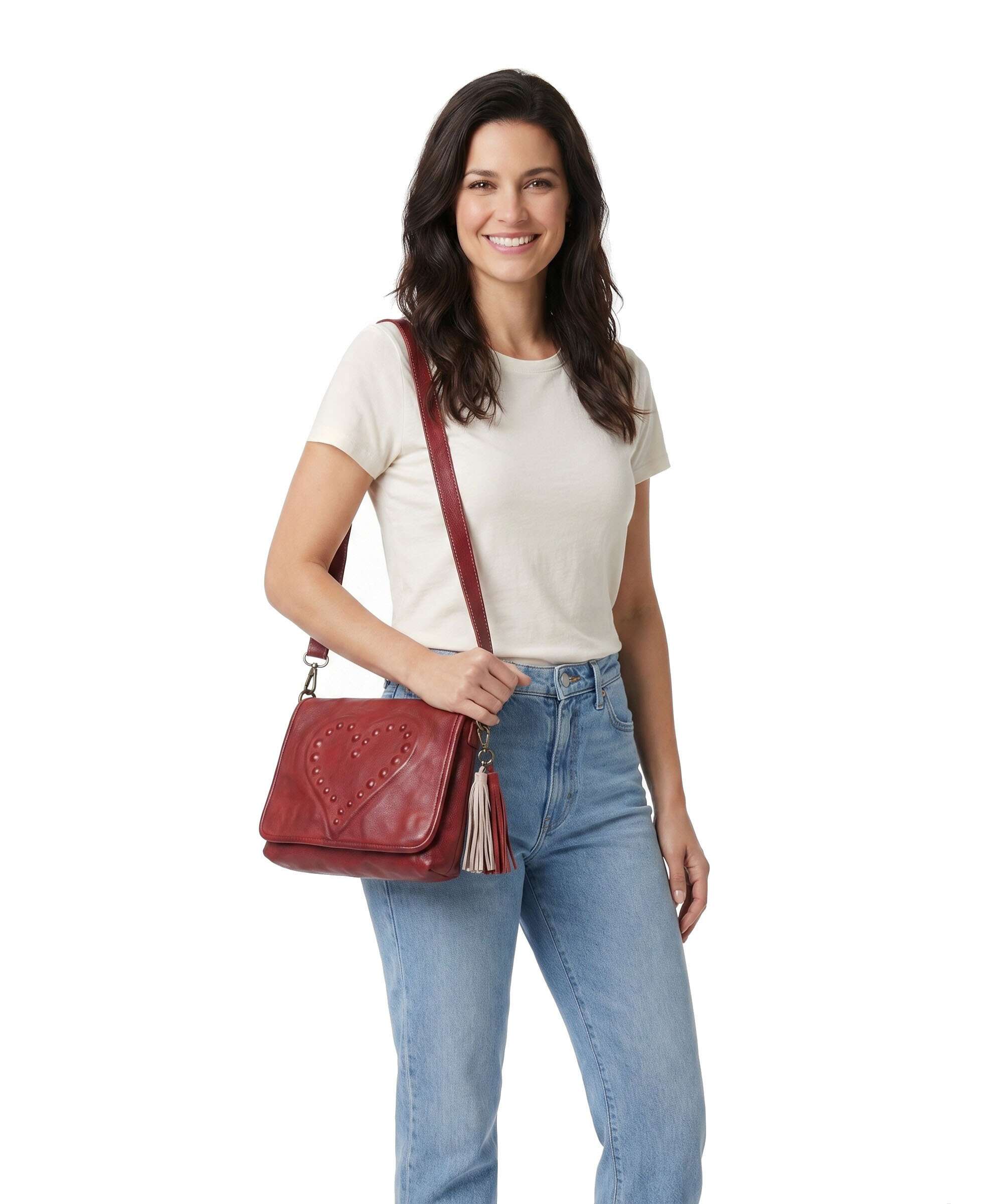 Taschendieb Wien Johnstrasse 3 Torba przez ramię burgundrausch - Image 3