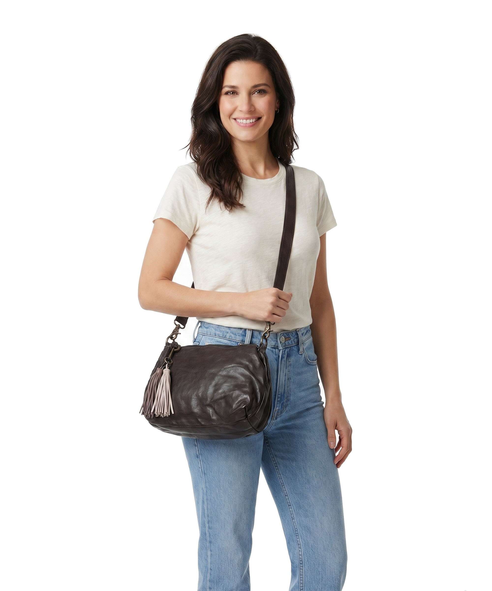 Taschendieb Wien Kaiserstrasse 17 Torba przez ramię mokka - Image 3