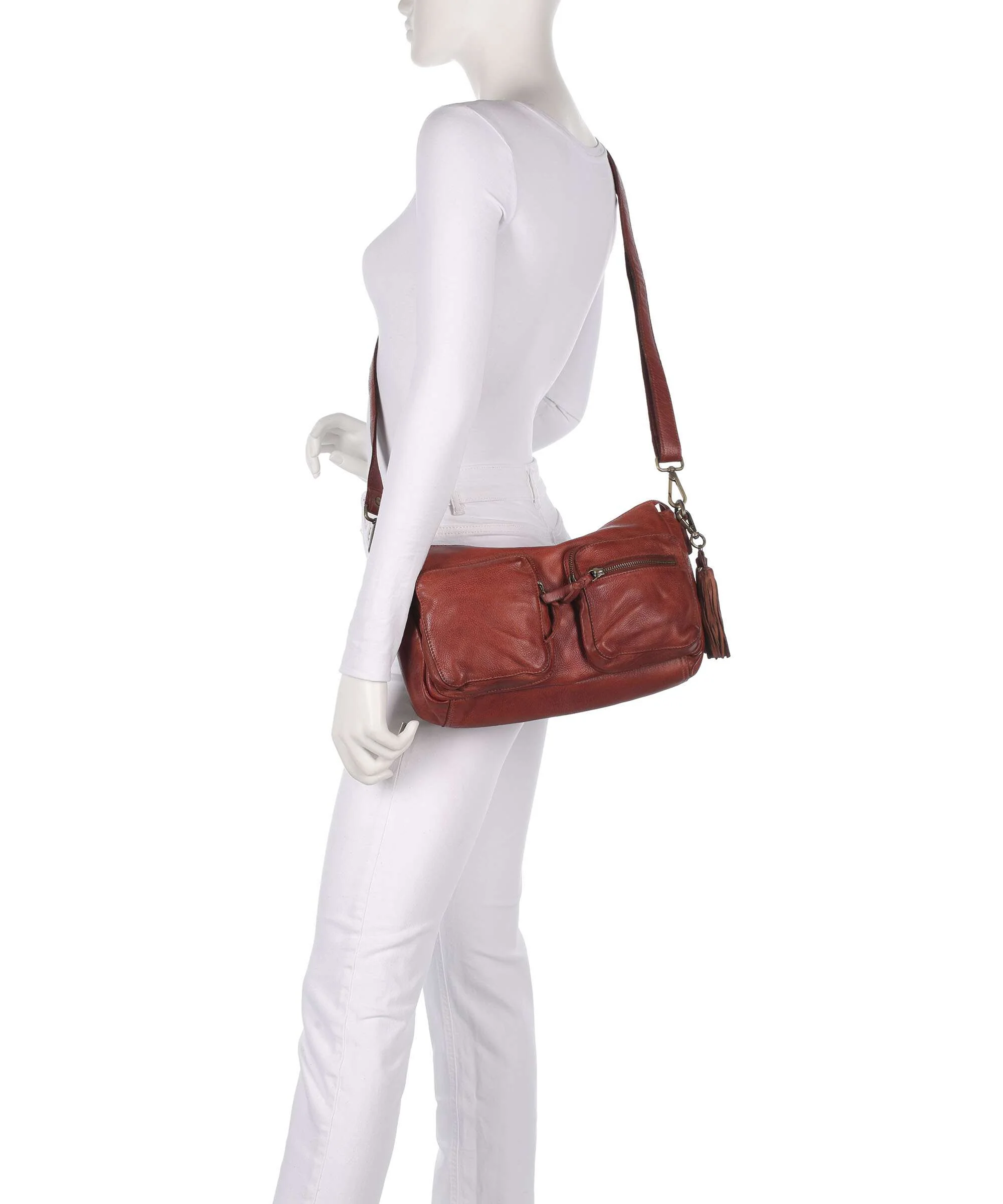 Taschendieb Wien Kaisterstrasse 5 Torba przez ramię brown brandy - Image 3