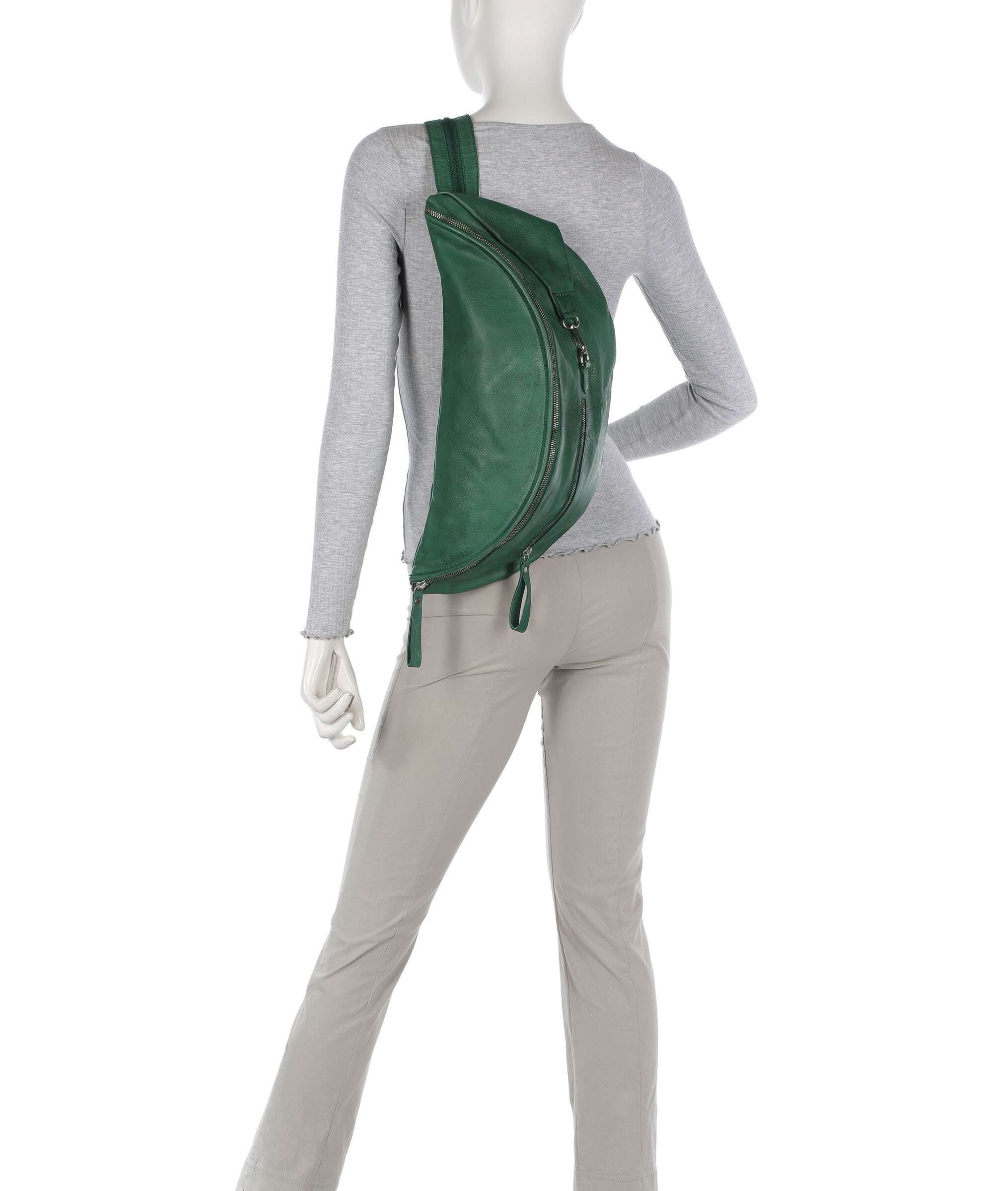 Taschendieb Wien Kohlmarkt 108 Plecak na jedno ramię forest green  - Image 3