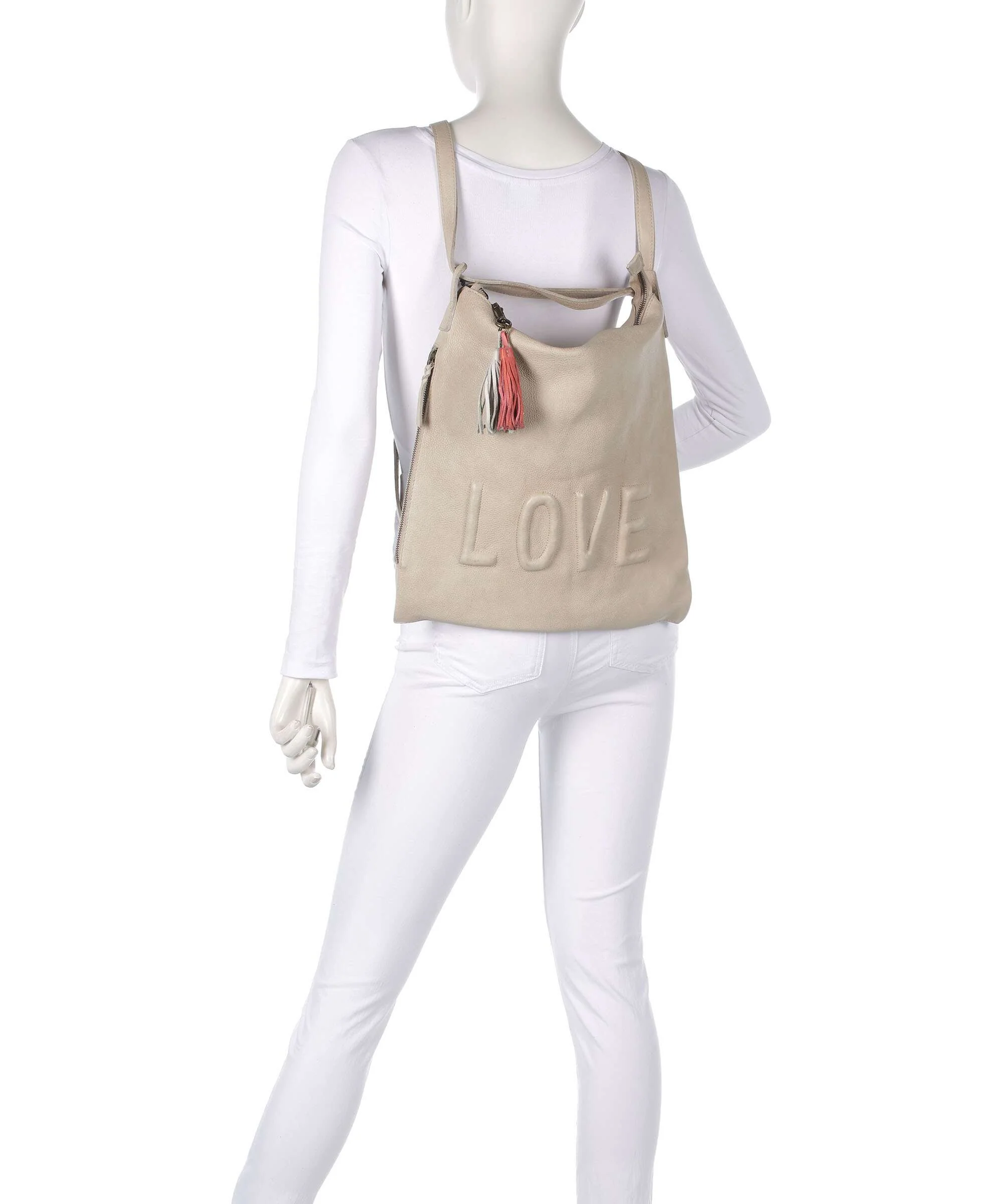 Taschendieb Wien Paoliweg 3 Plecak-torba beige sand - Image 3