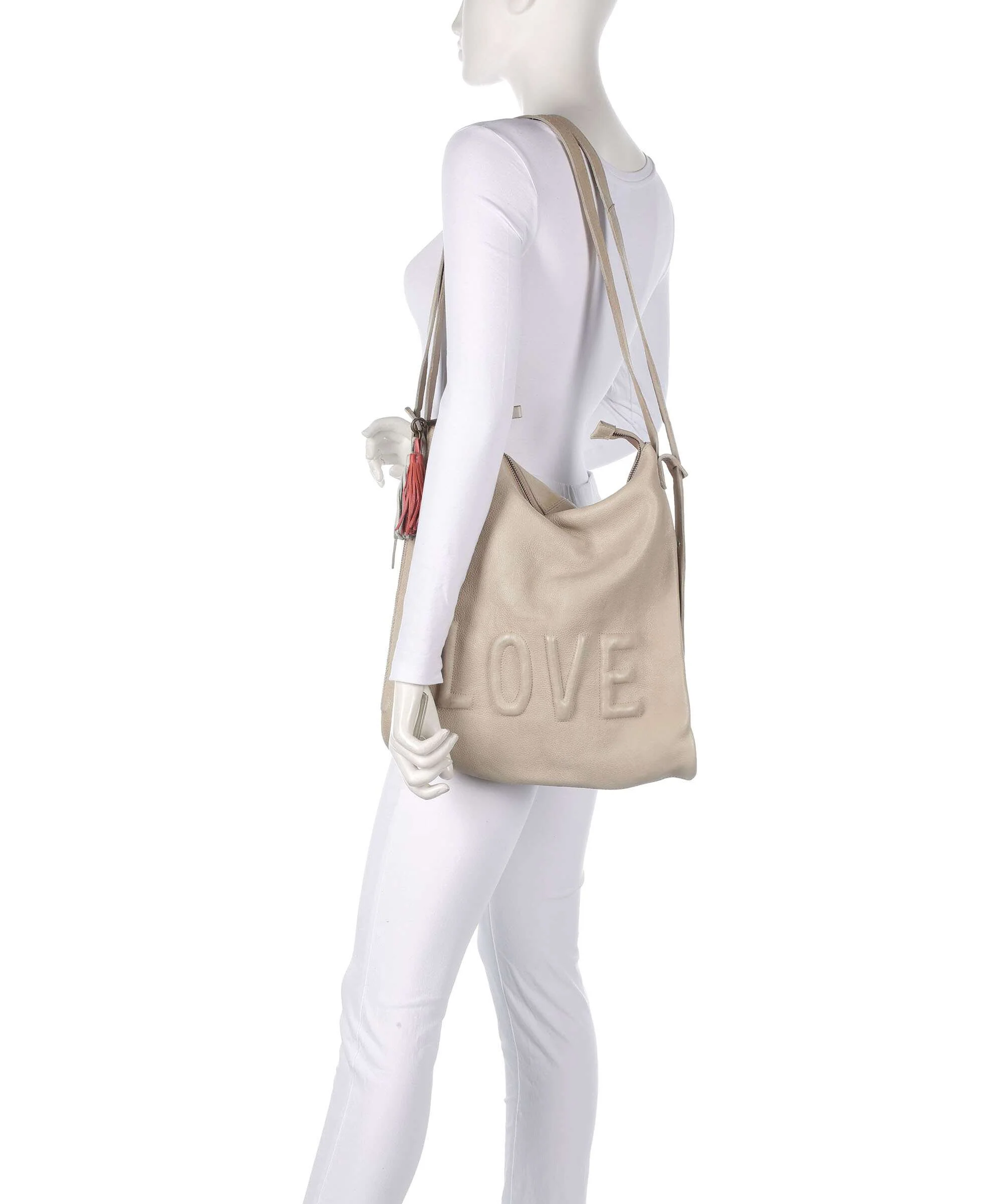 Taschendieb Wien Paoliweg 3 Plecak-torba beige sand - Image 4