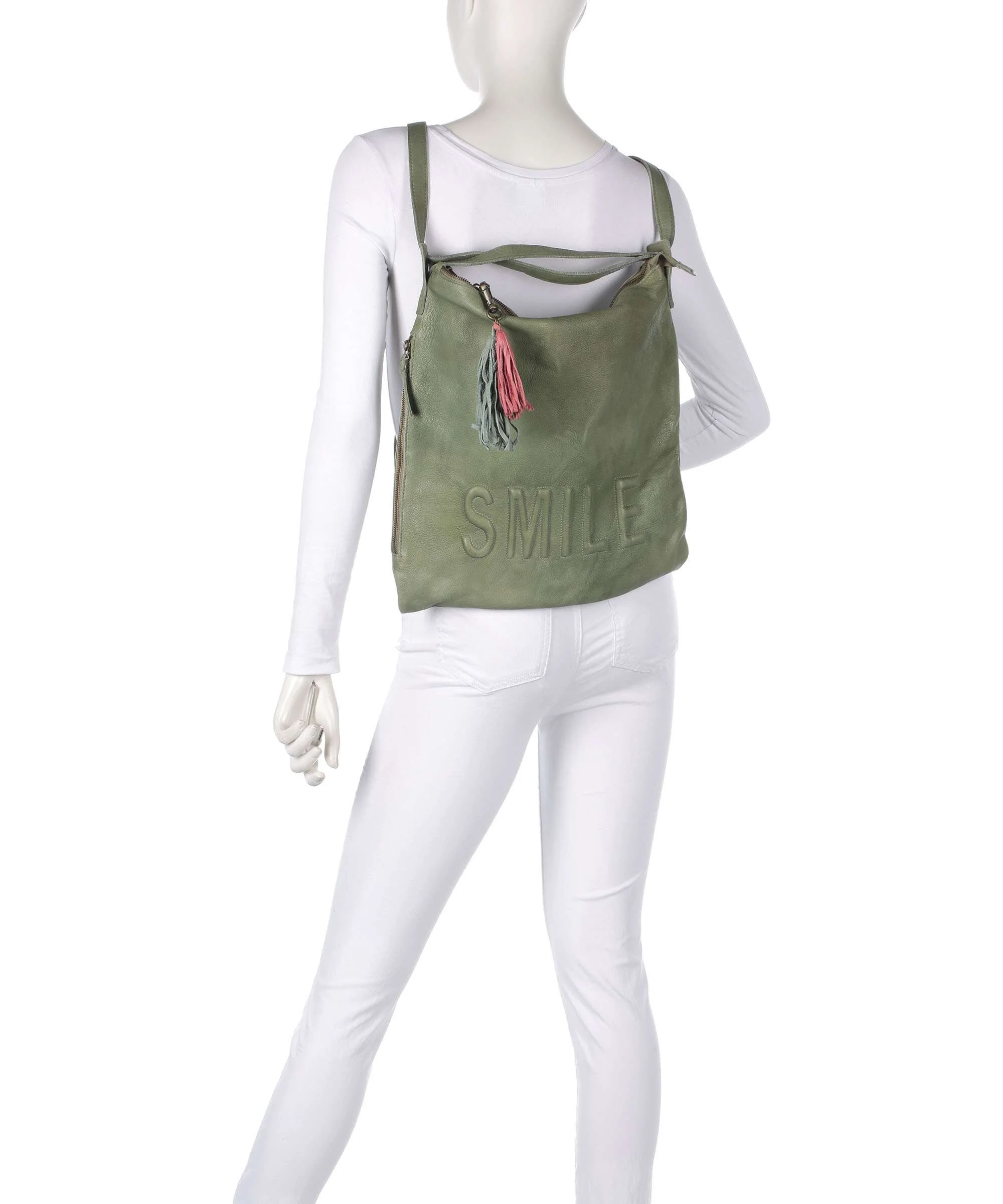Taschendieb Wien Paoliweg 3 Plecak-torba green leaf - Image 3