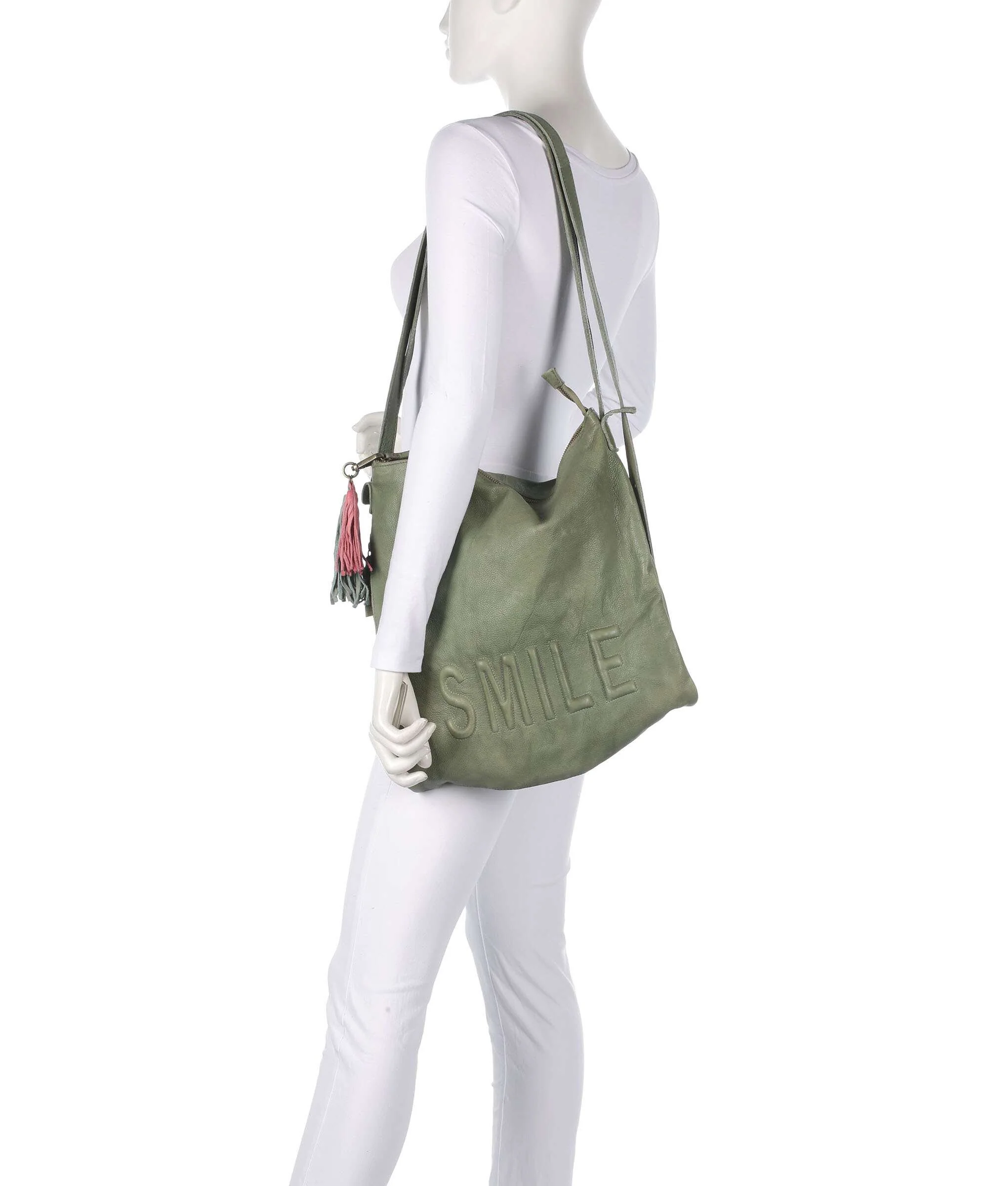 Taschendieb Wien Paoliweg 3 Plecak-torba green leaf - Image 4