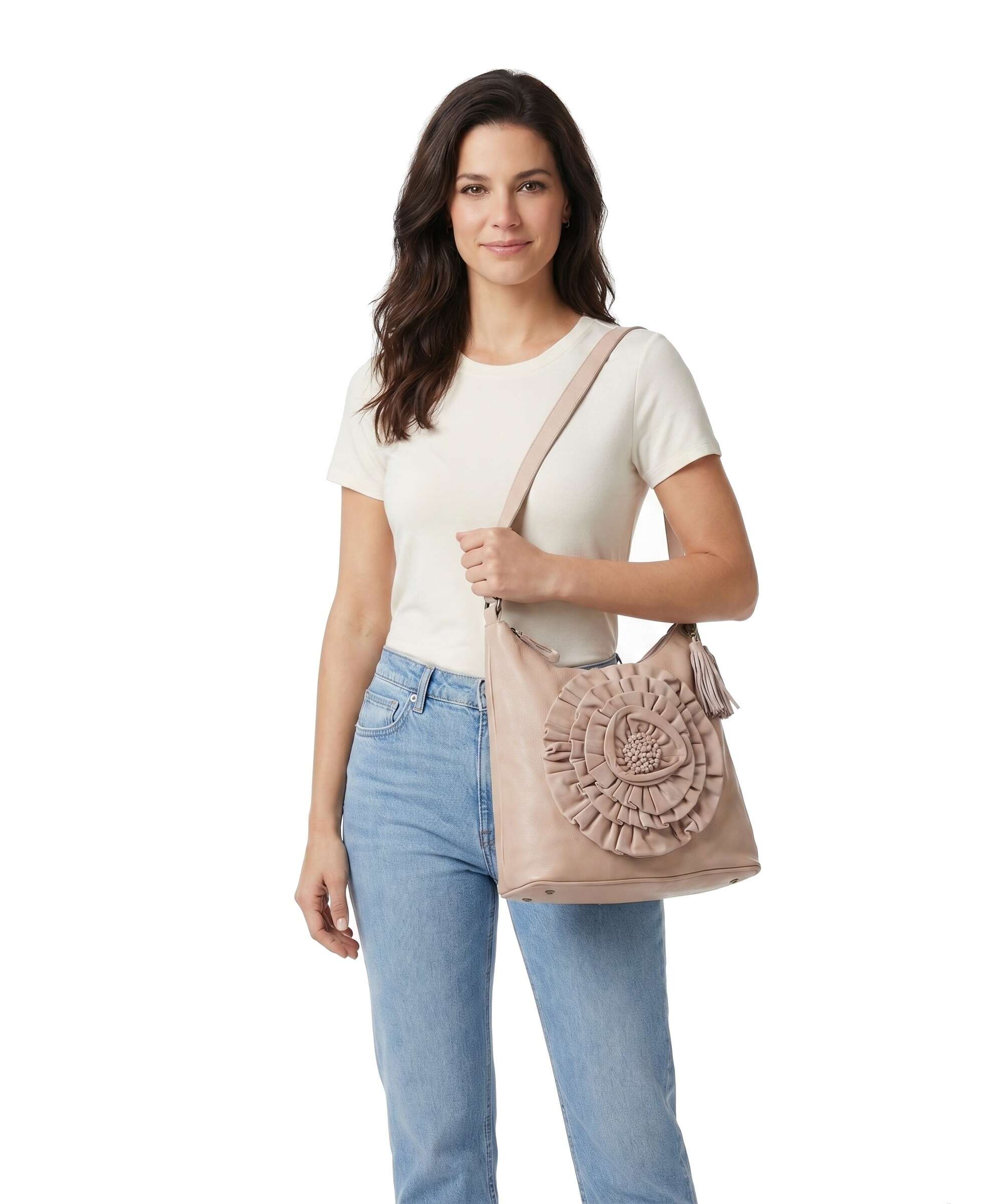 Taschendieb Wien Rosenhügelstrasse 1 Torebka worek linen rose - Image 3