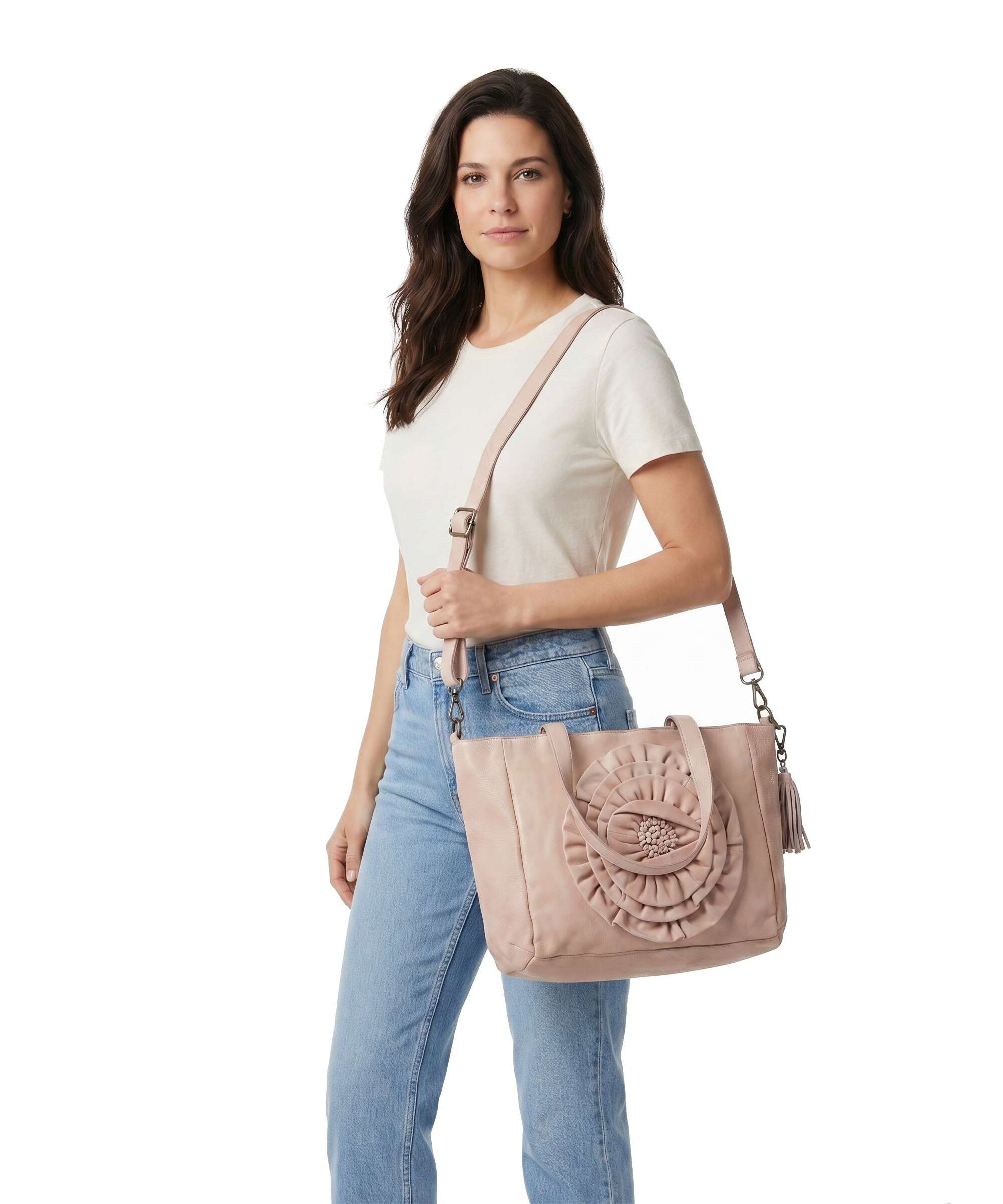 Taschendieb Wien Rosenhügelstrasse 2 Torba na zakupy linen rose - Image 3
