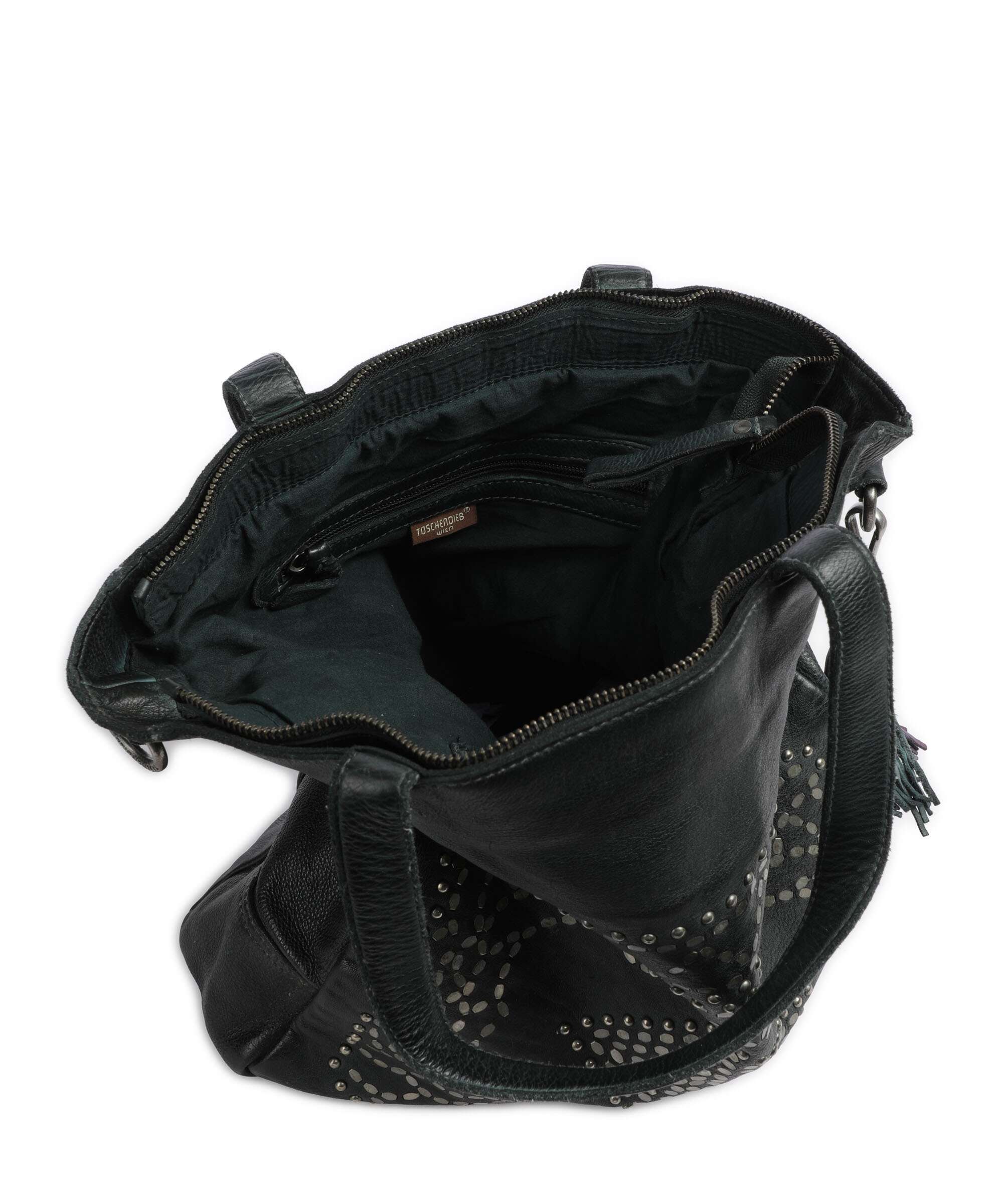 Taschendieb Wien Rossauerlände 1 Torebka worek forest green  - Image 6