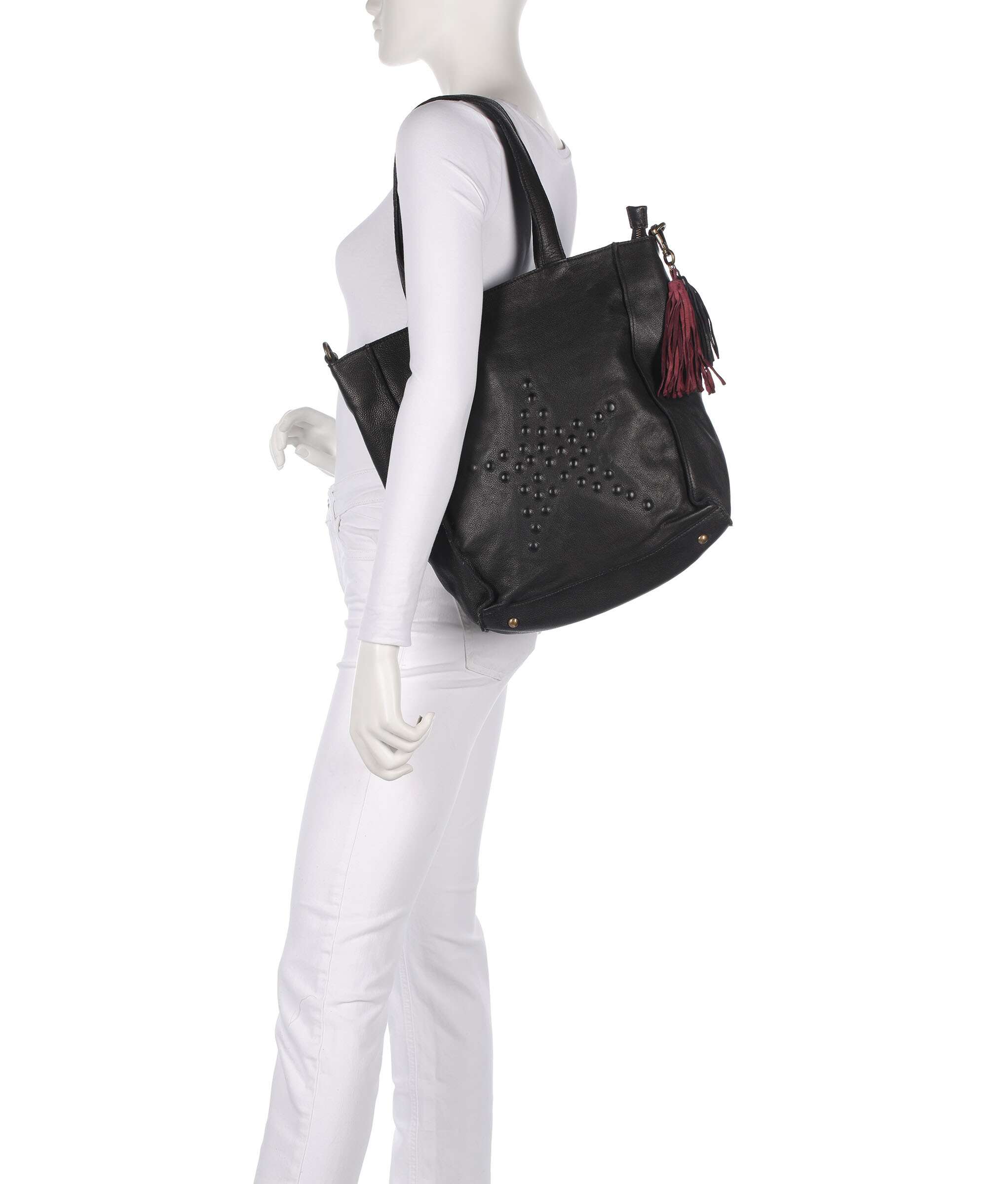 Taschendieb Wien Sternbergstrasse 3 Torebka worek black vintage - Image 3