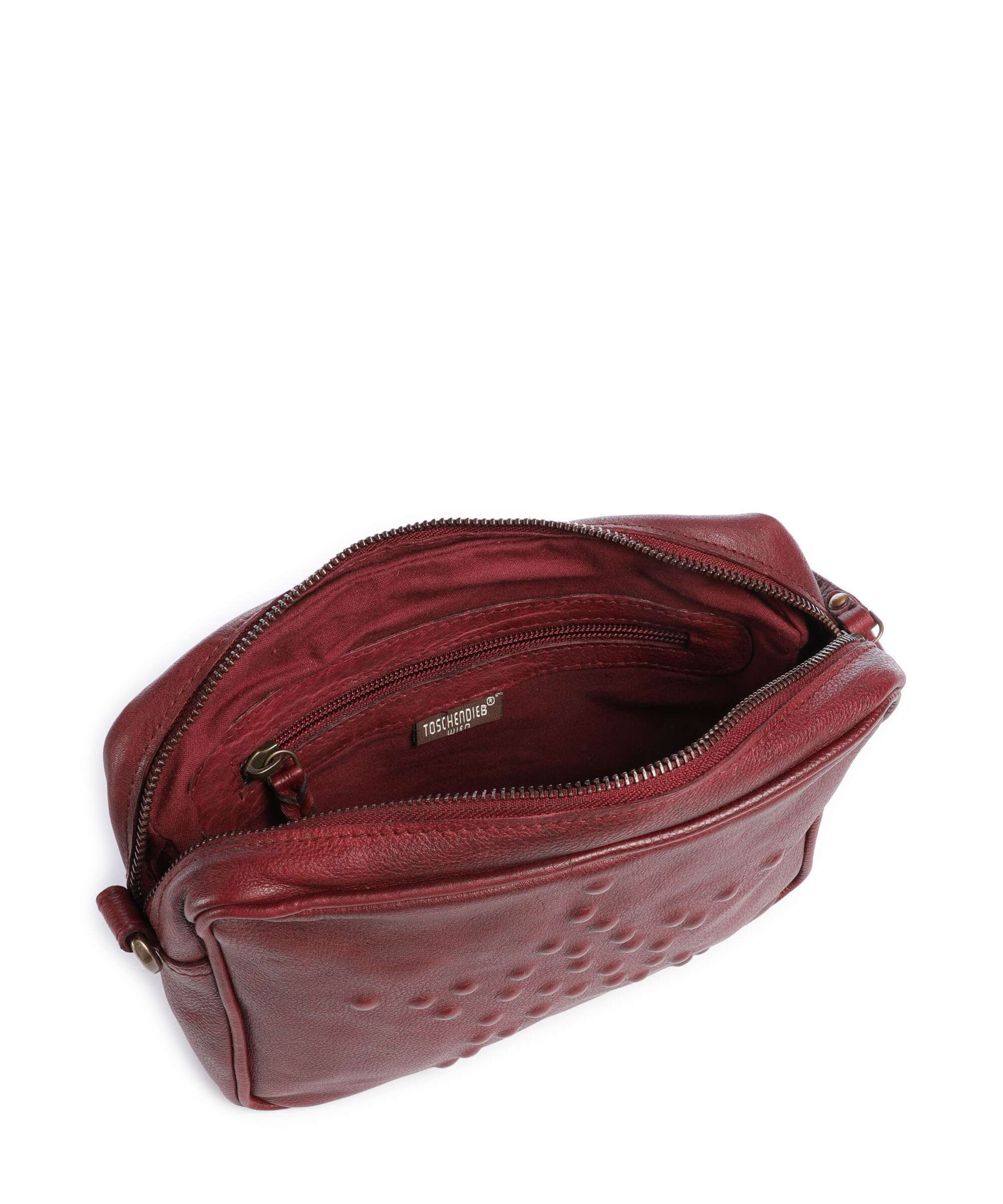Taschendieb Wien Sternbergstrasse 5 Torba przez ramię red burgundy - Image 6