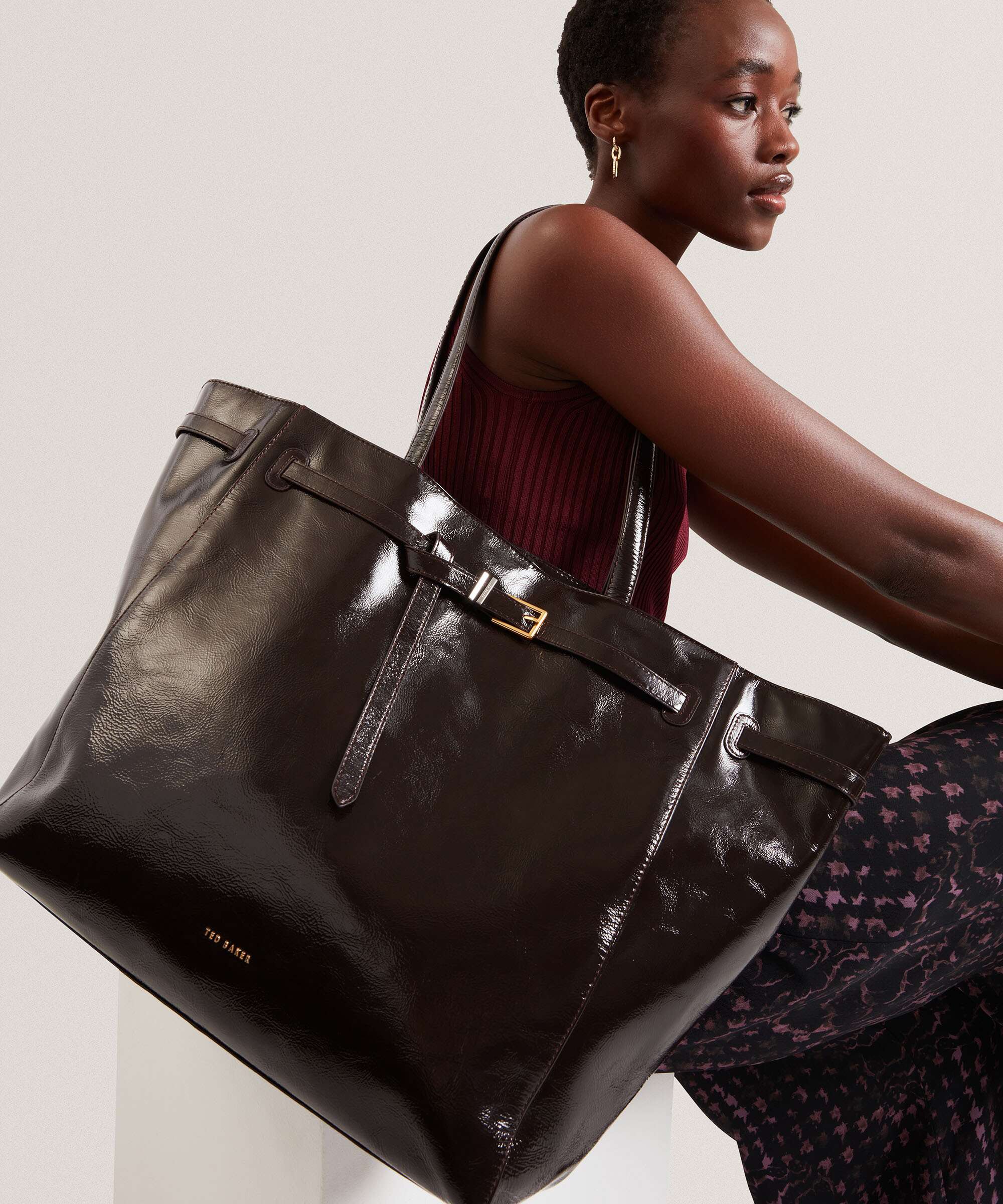 Ted Baker Ccarmen Torba na zakupy brown/chocolate - Image 3
