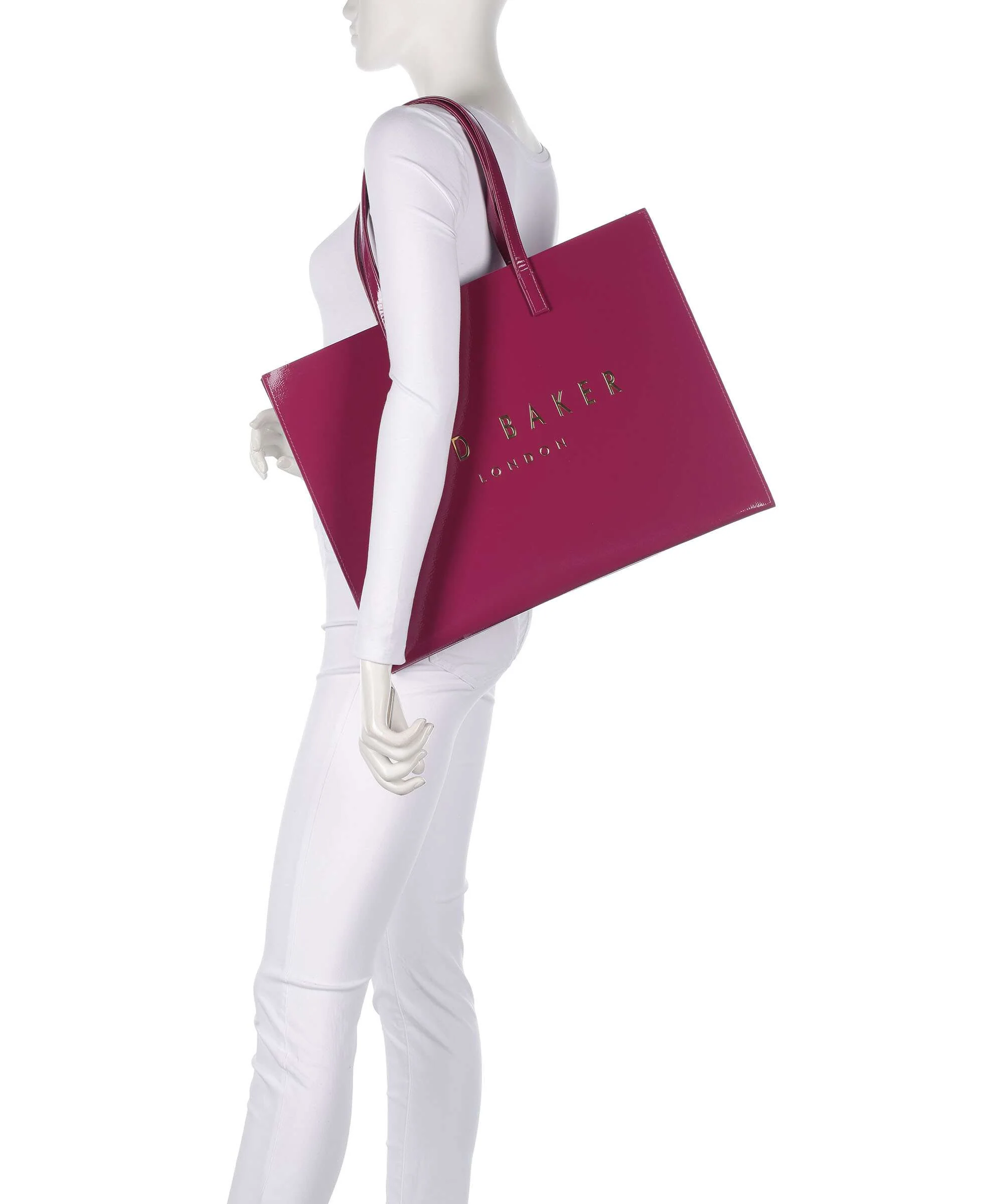 Ted Baker Crikon Torba na zakupy deep pink - Image 3