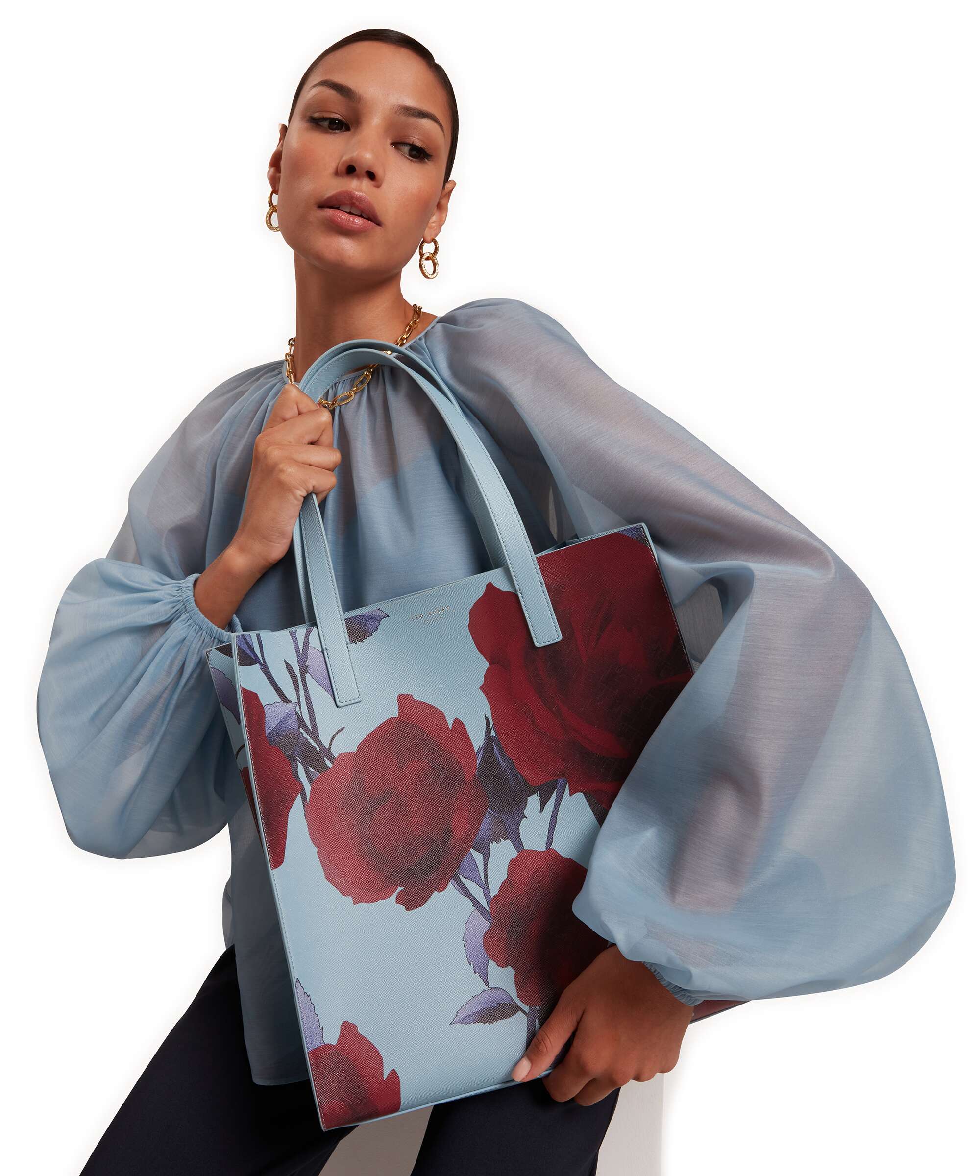Ted Baker Elyzaa Torba na zakupy mid blue - Image 3