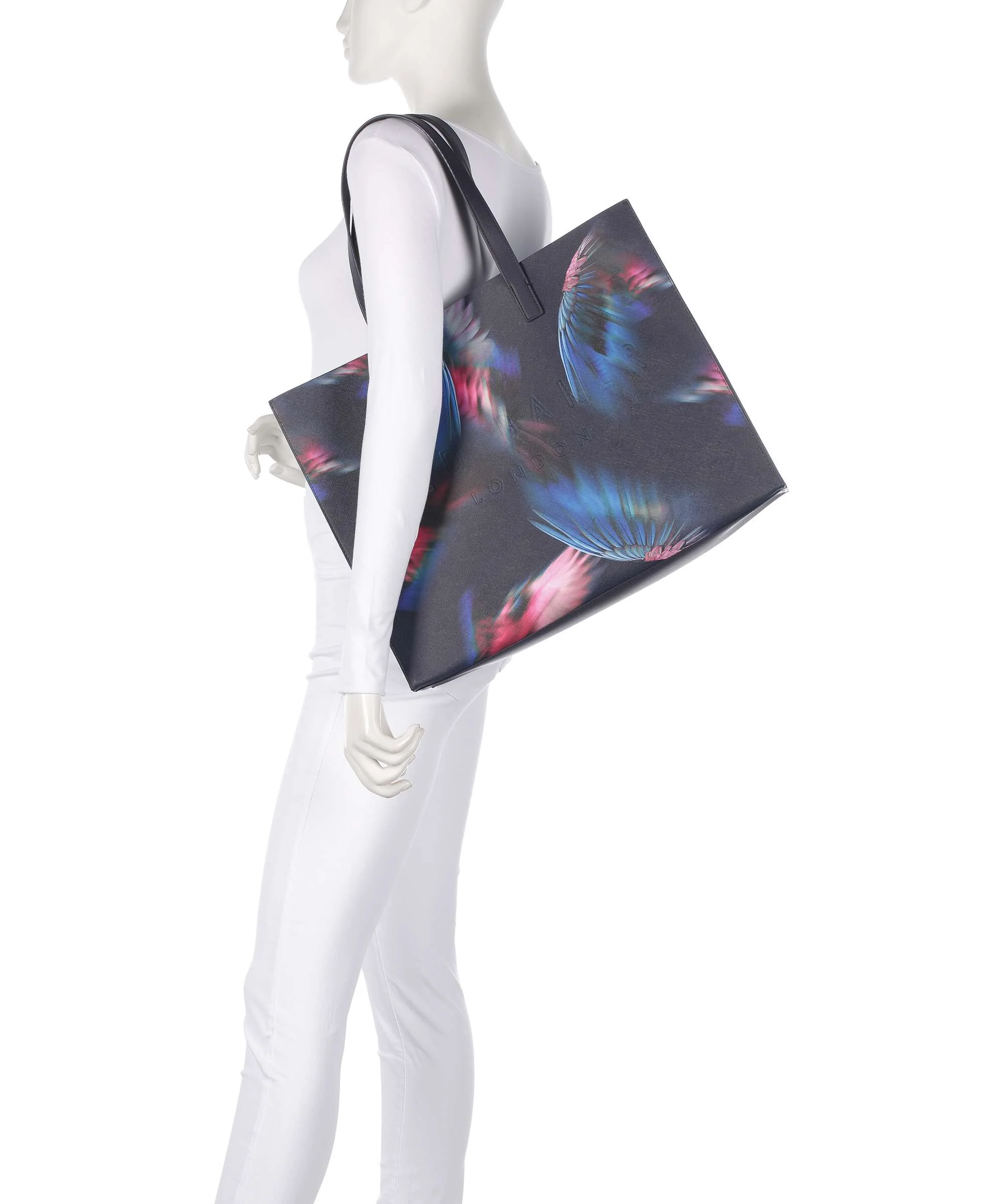 Ted Baker Feaicon Torba na zakupy navy - Image 3
