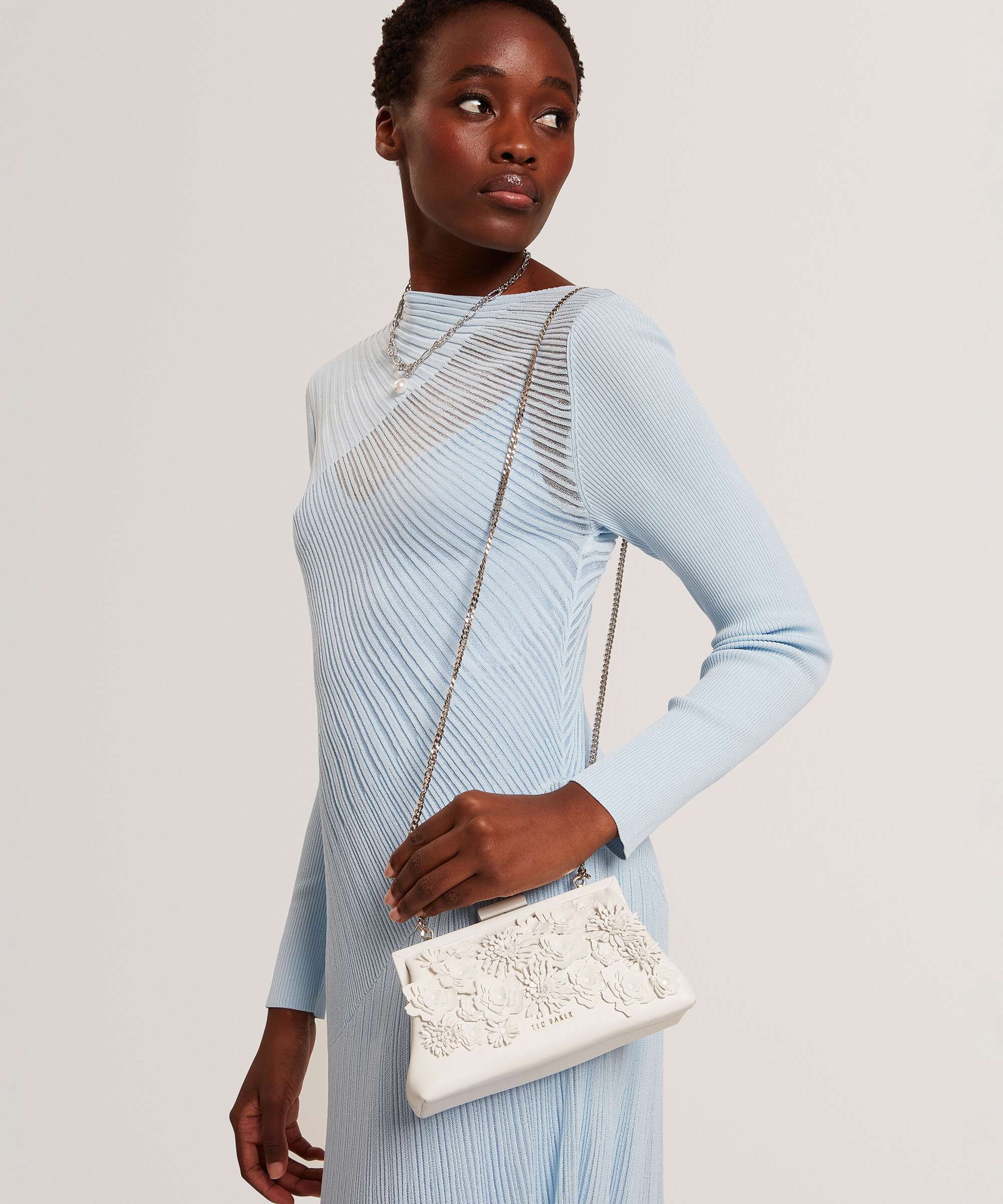Ted Baker Fiorell Torba przez ramię white - Image 3