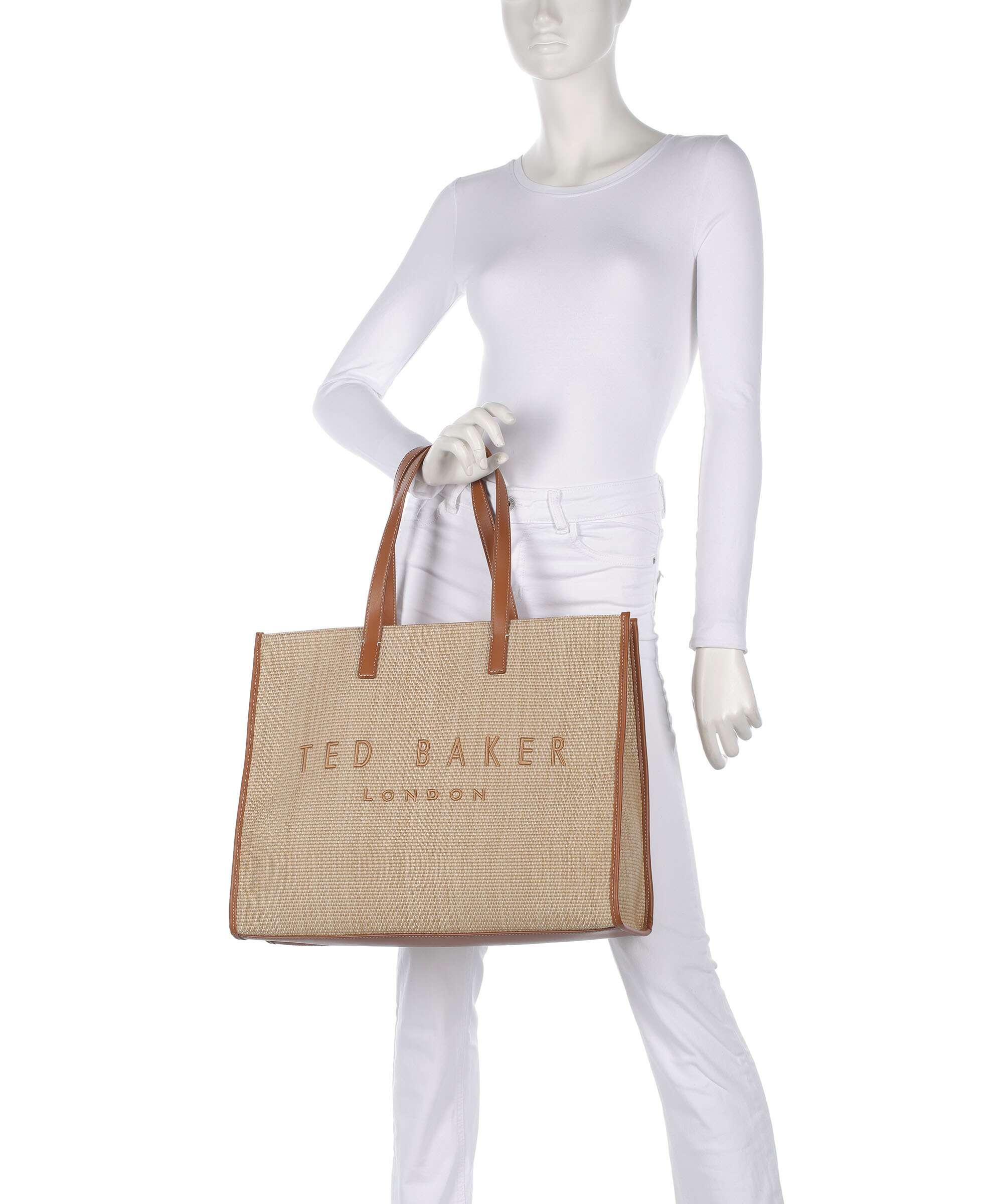 Ted Baker Pallmer Torba na zakupy taupe - Image 3