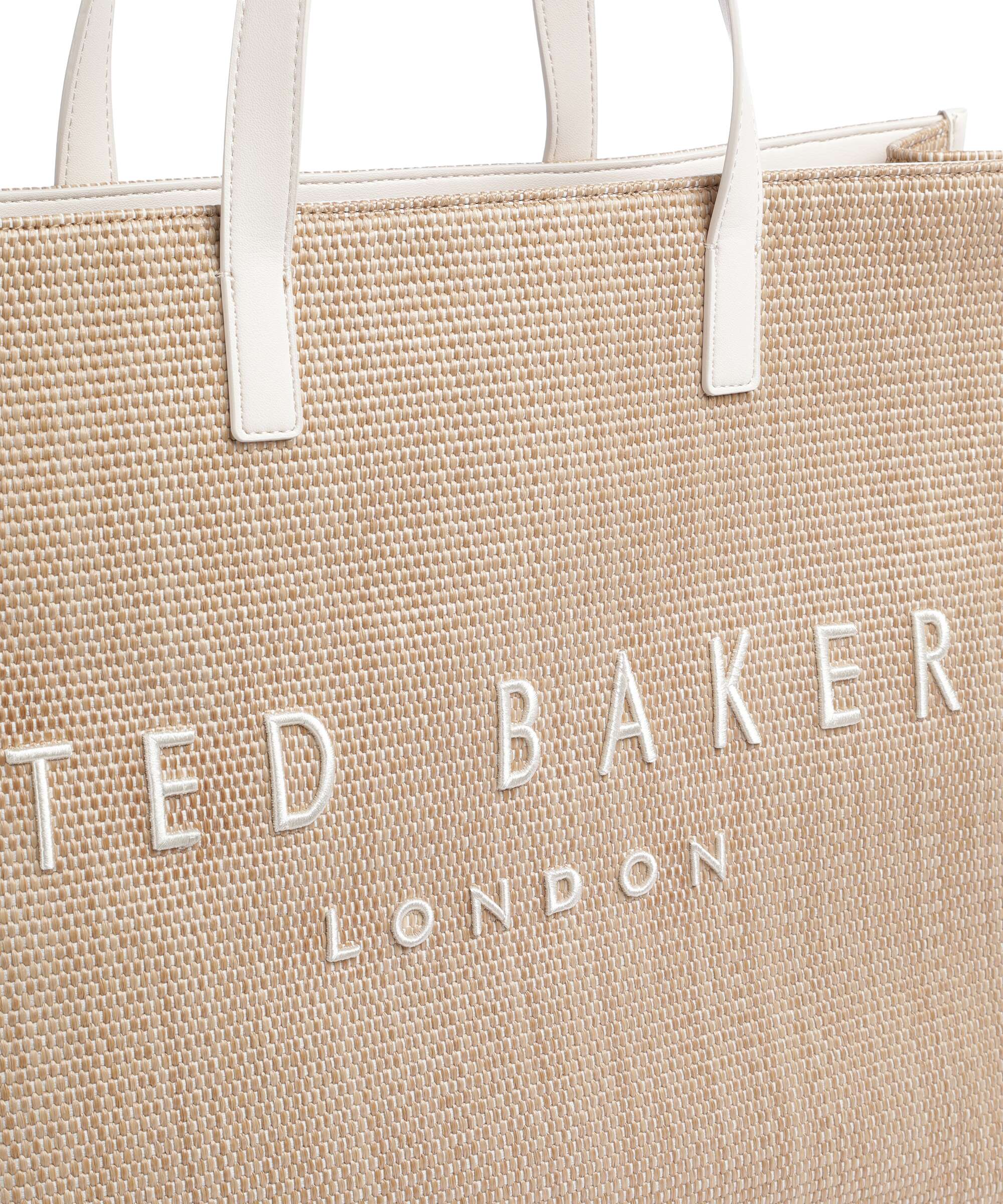 Ted Baker Pallmer Torba na zakupy ivory - Image 4