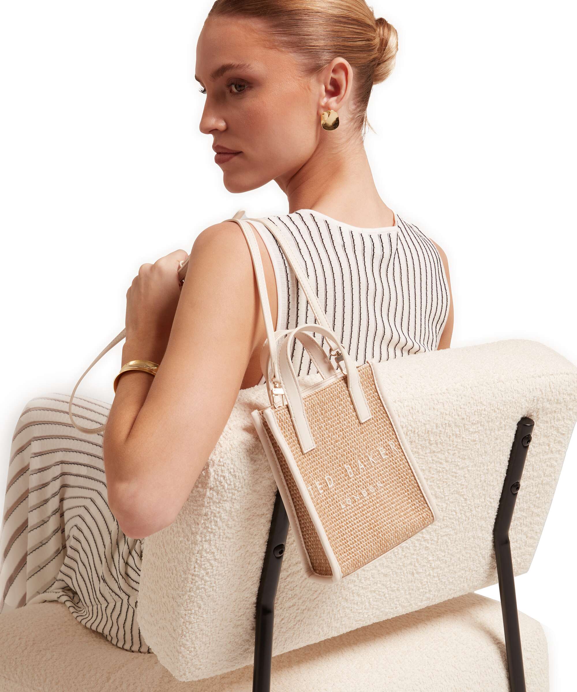 Ted Baker Paulii Torba przez ramię ivory - Image 3
