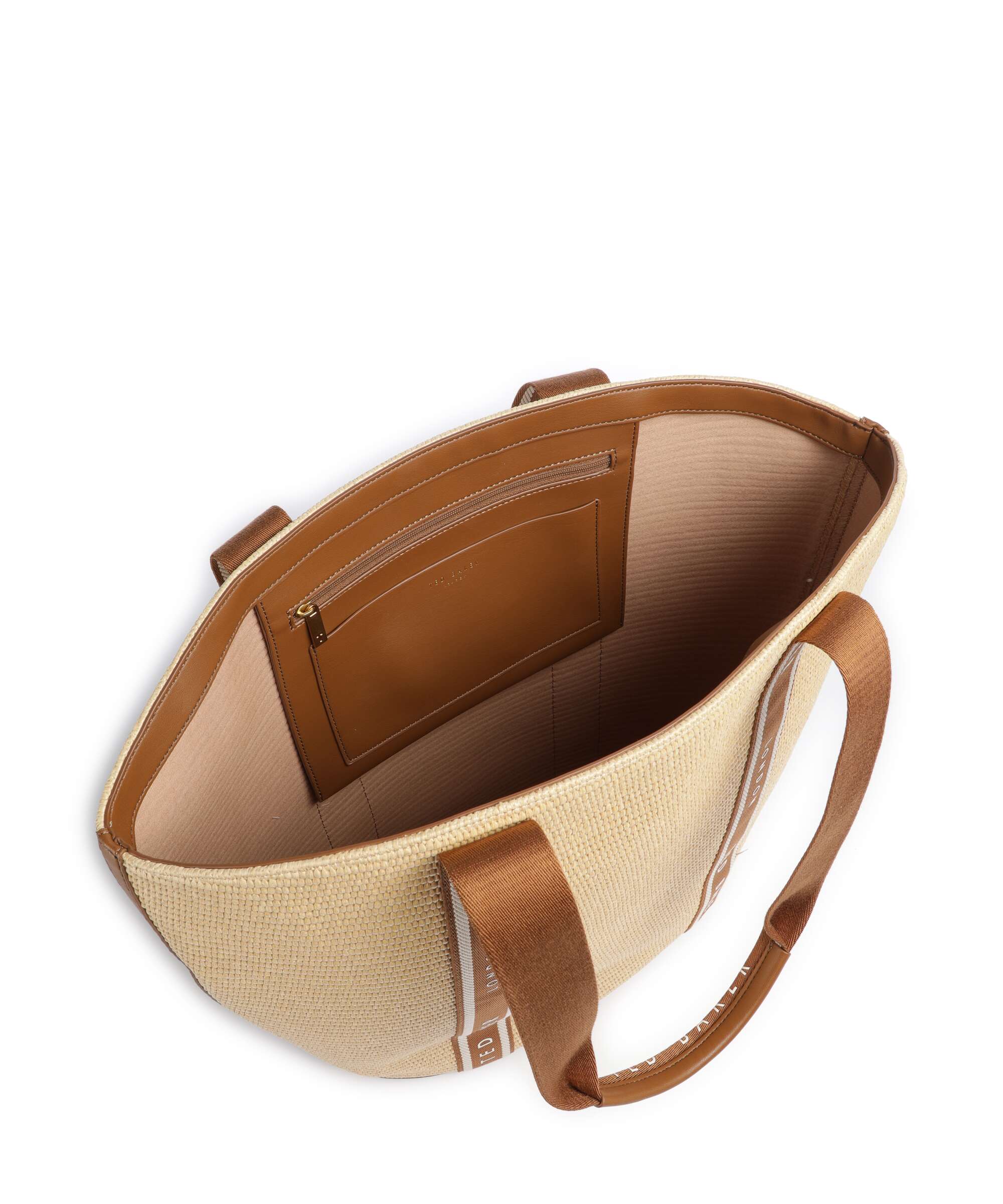Ted Baker Rafiia Torba na zakupy brown - Image 4