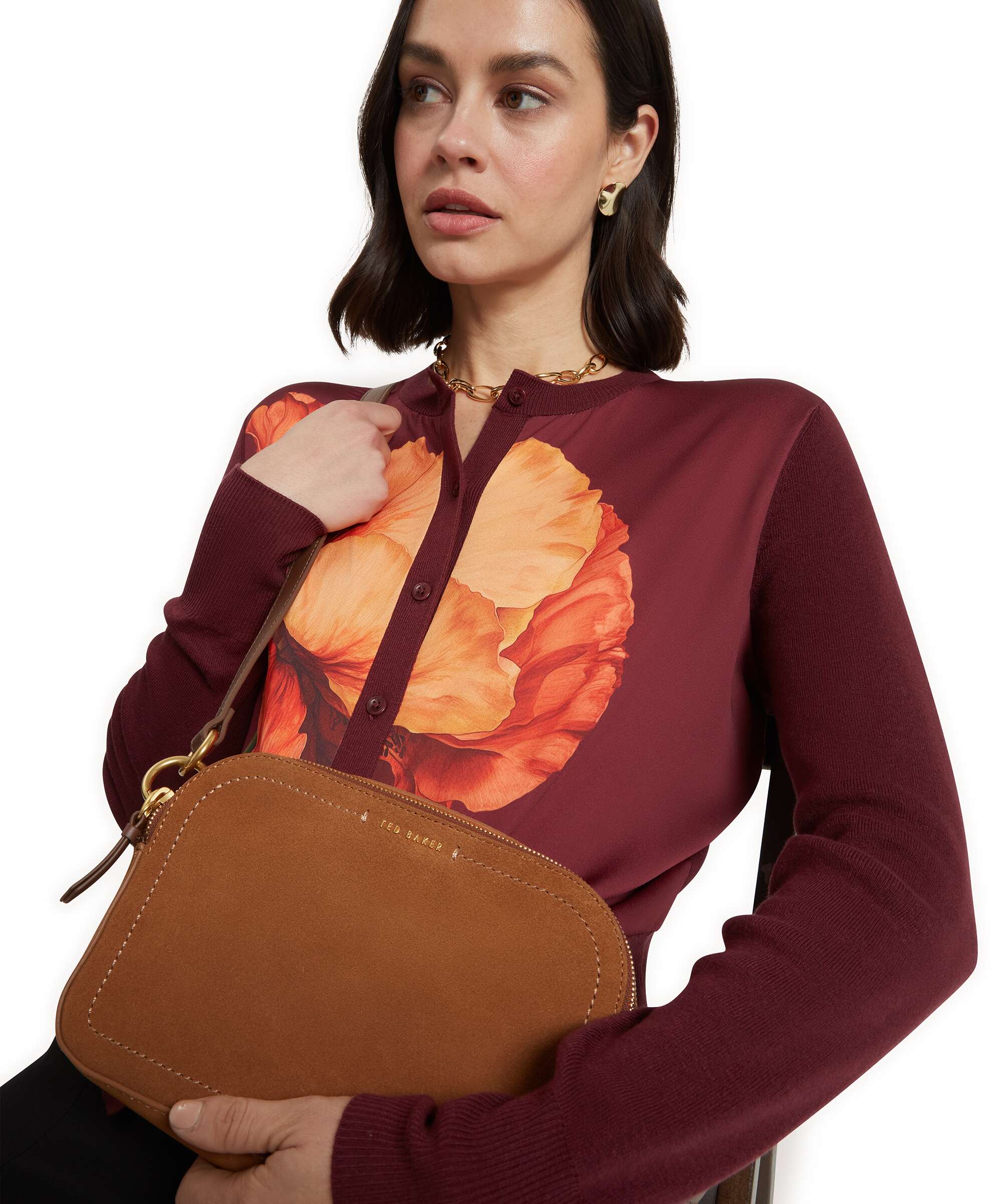 Ted Baker Shayane Torba przez ramię brown - Image 3