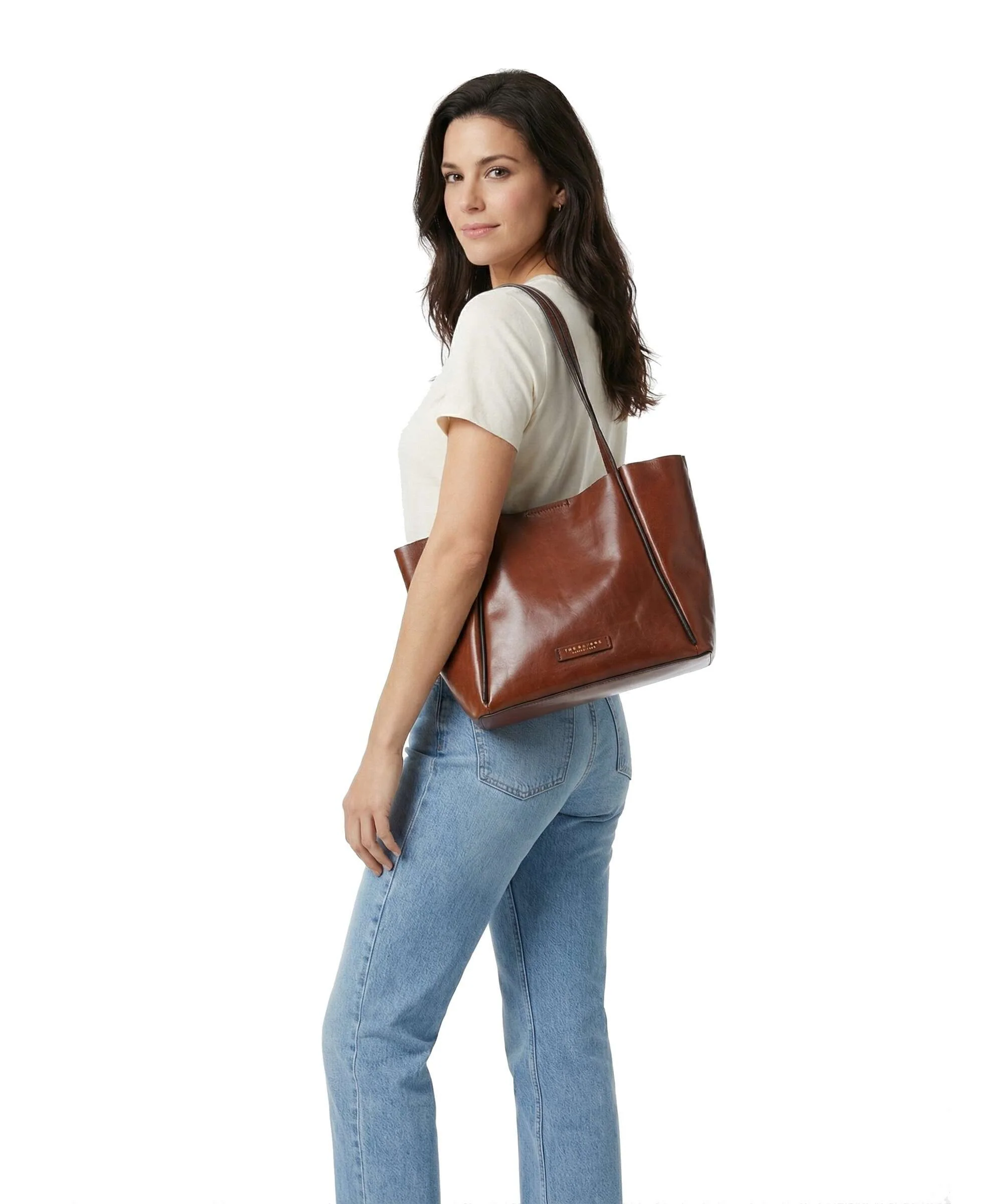 The Bridge Icons Torba na zakupy marrone - Image 3