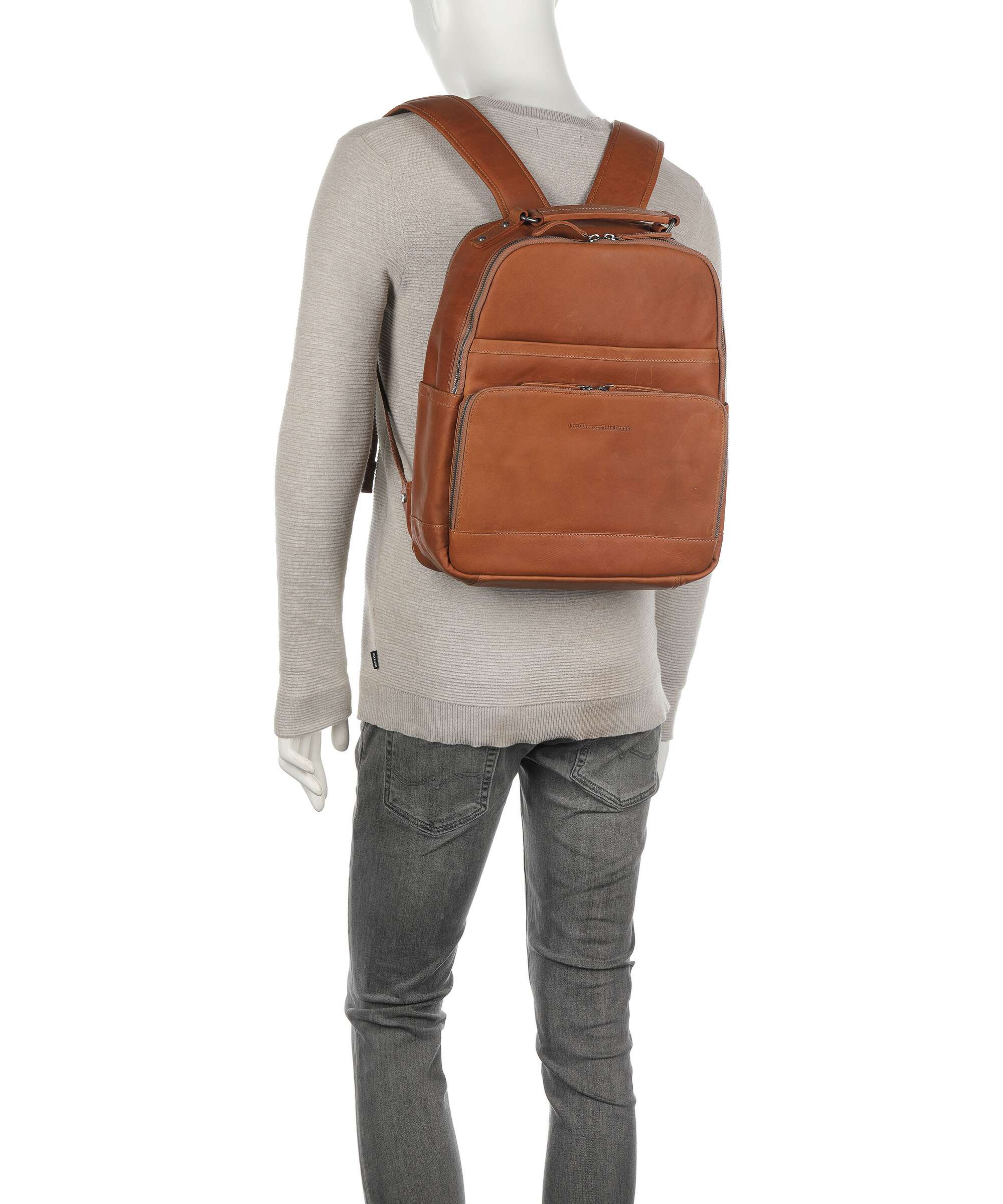 The Chesterfield Brand Austin Plecak cognac - Image 3