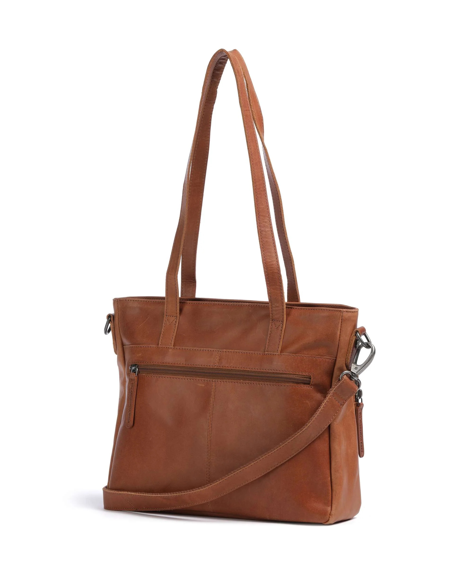 The Chesterfield Brand Cow Wax Pull Up Alicante Torba na zakupy cognac - Image 2