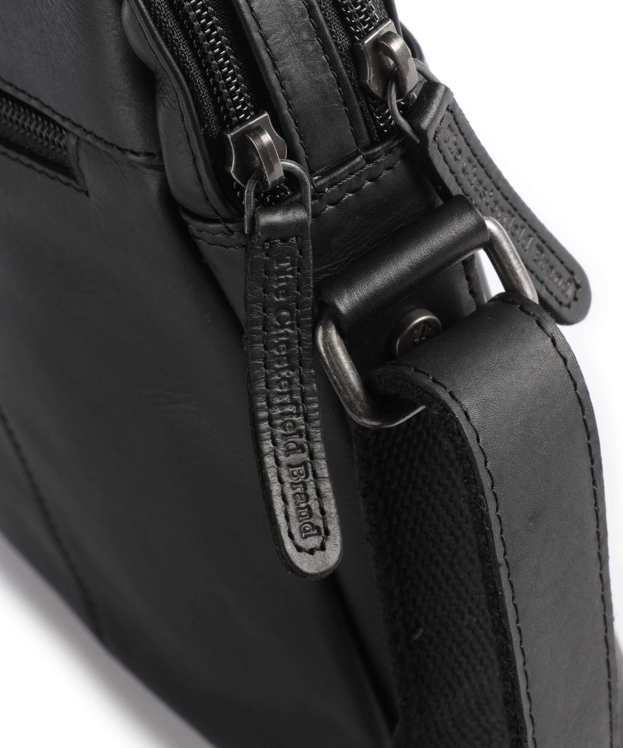 The Chesterfield Brand Cow Wax Pull Up Arnhem Torba przez ramię black - Image 4