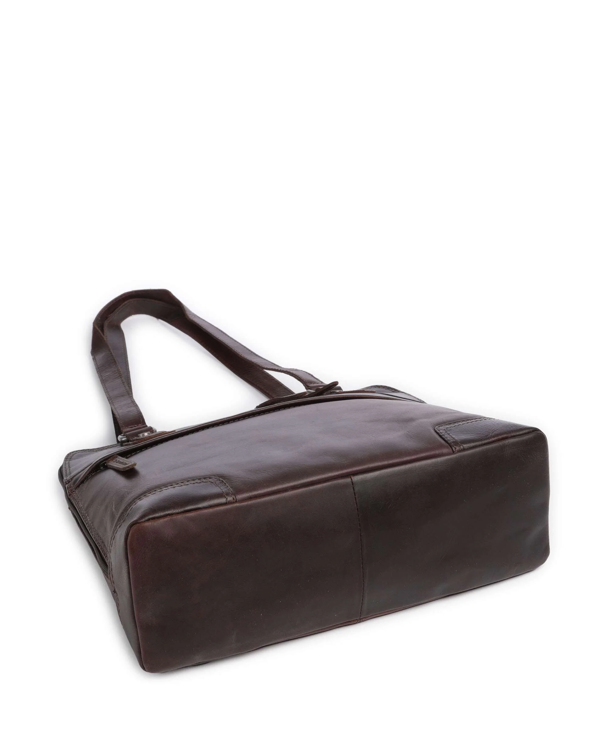The Chesterfield Brand Cow Wax Pull Up Belgrado Torba na ramię brown - Image 5