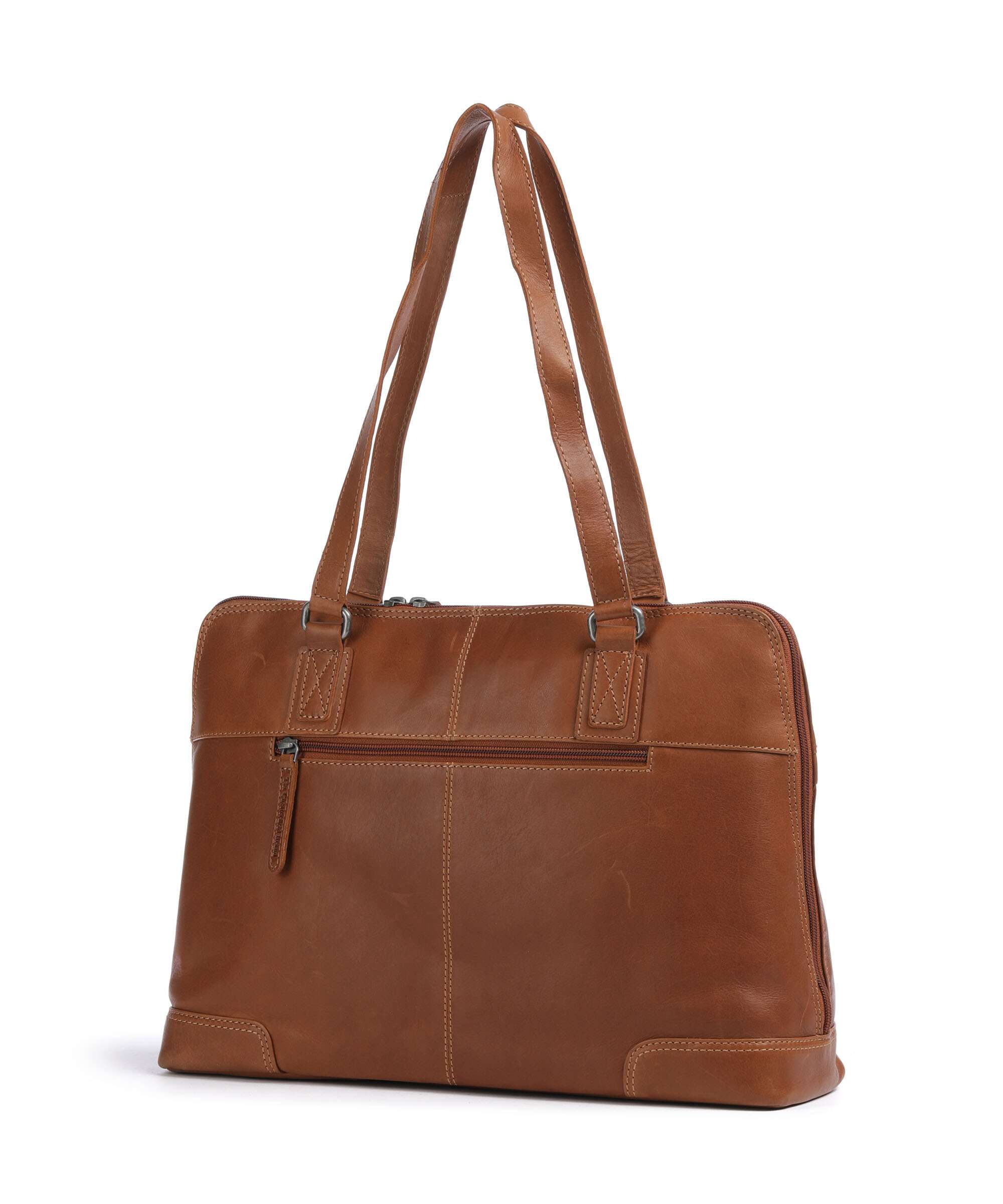 The Chesterfield Brand Cow Wax Pull Up Branson Torba na ramię cognac - Image 2