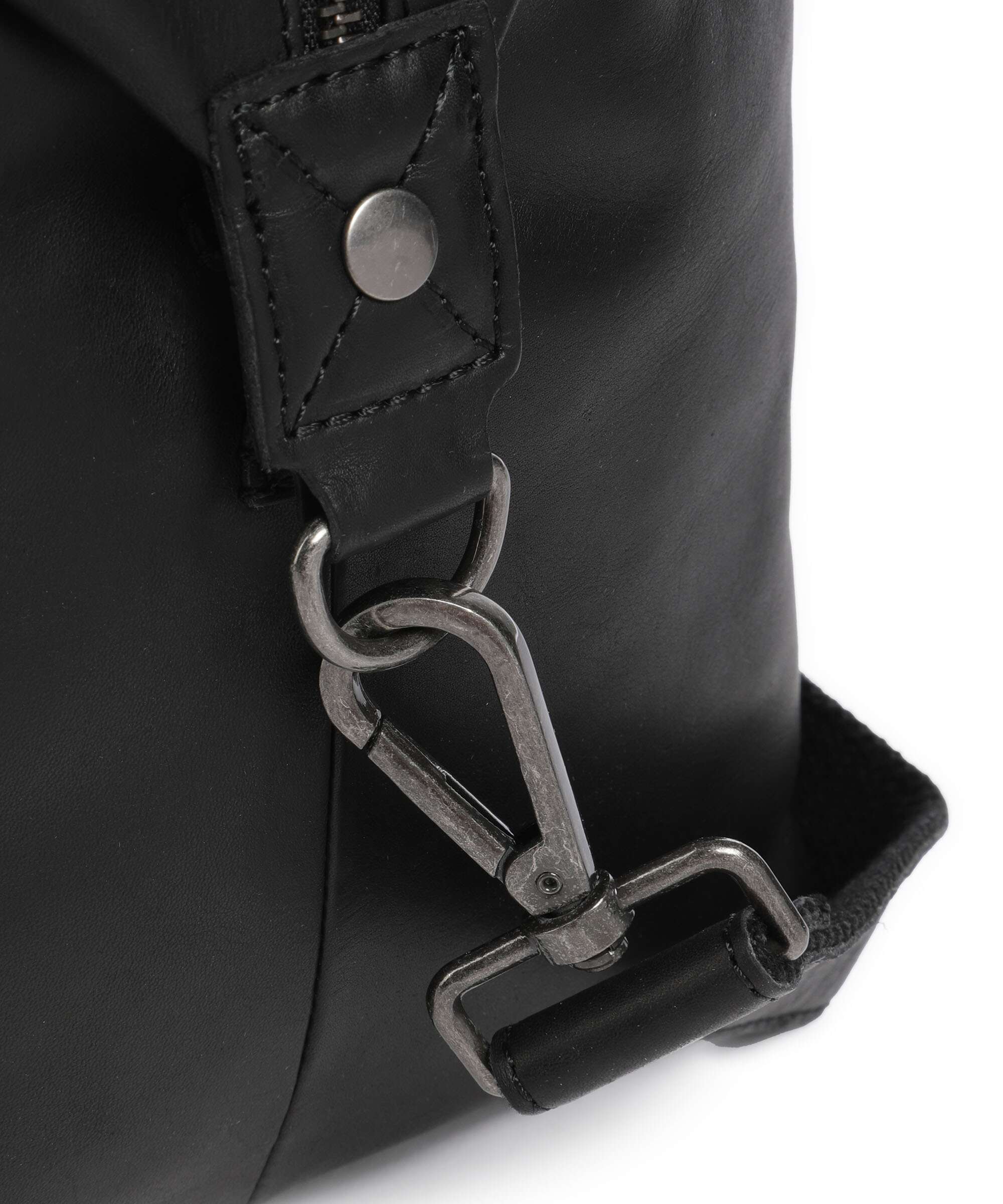 The Chesterfield Brand Cow Wax Pull Up Conor Torba weekendowa black - Image 3