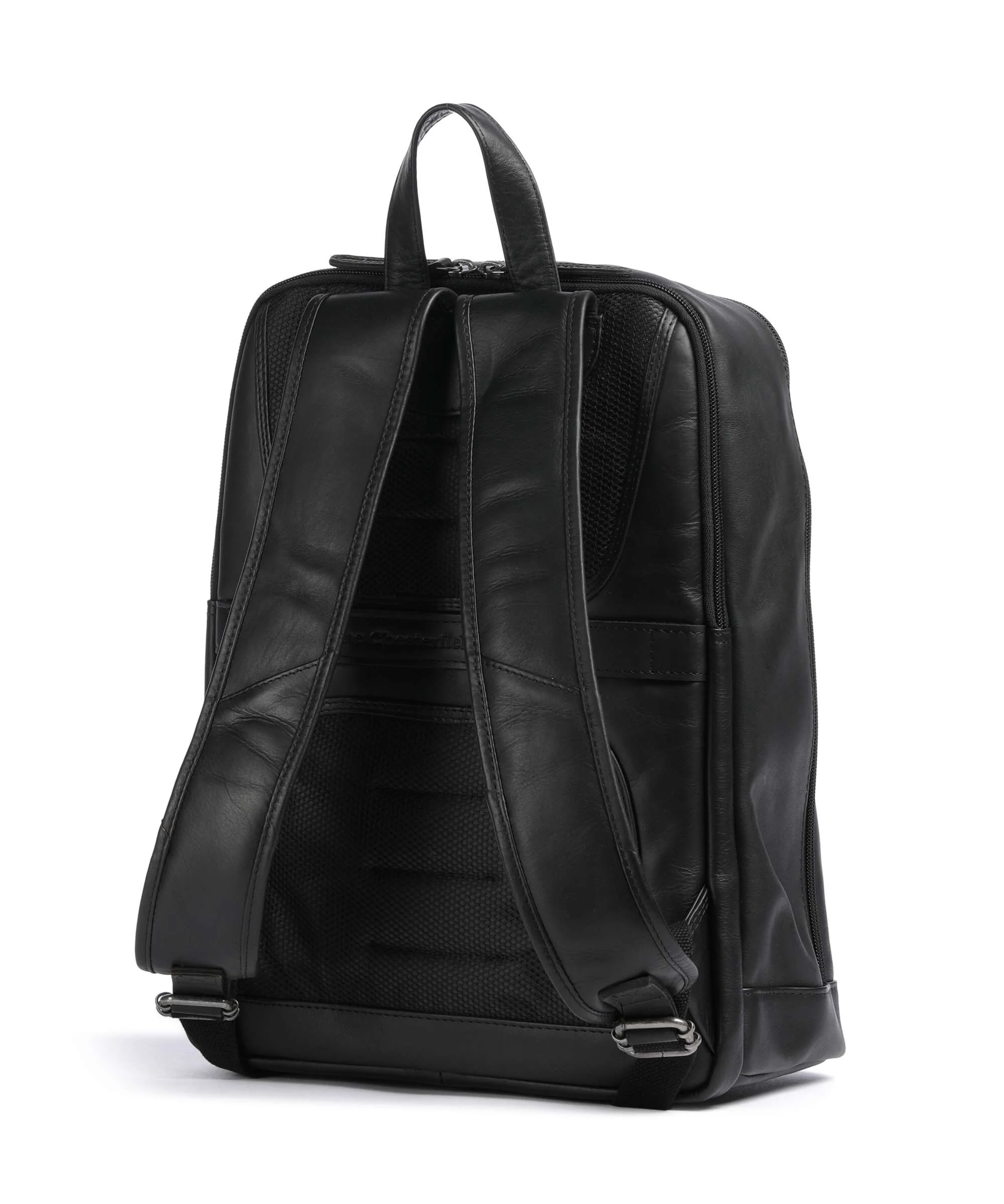 The Chesterfield Brand Cow Wax Pull Up Detroit Plecak black - Image 2