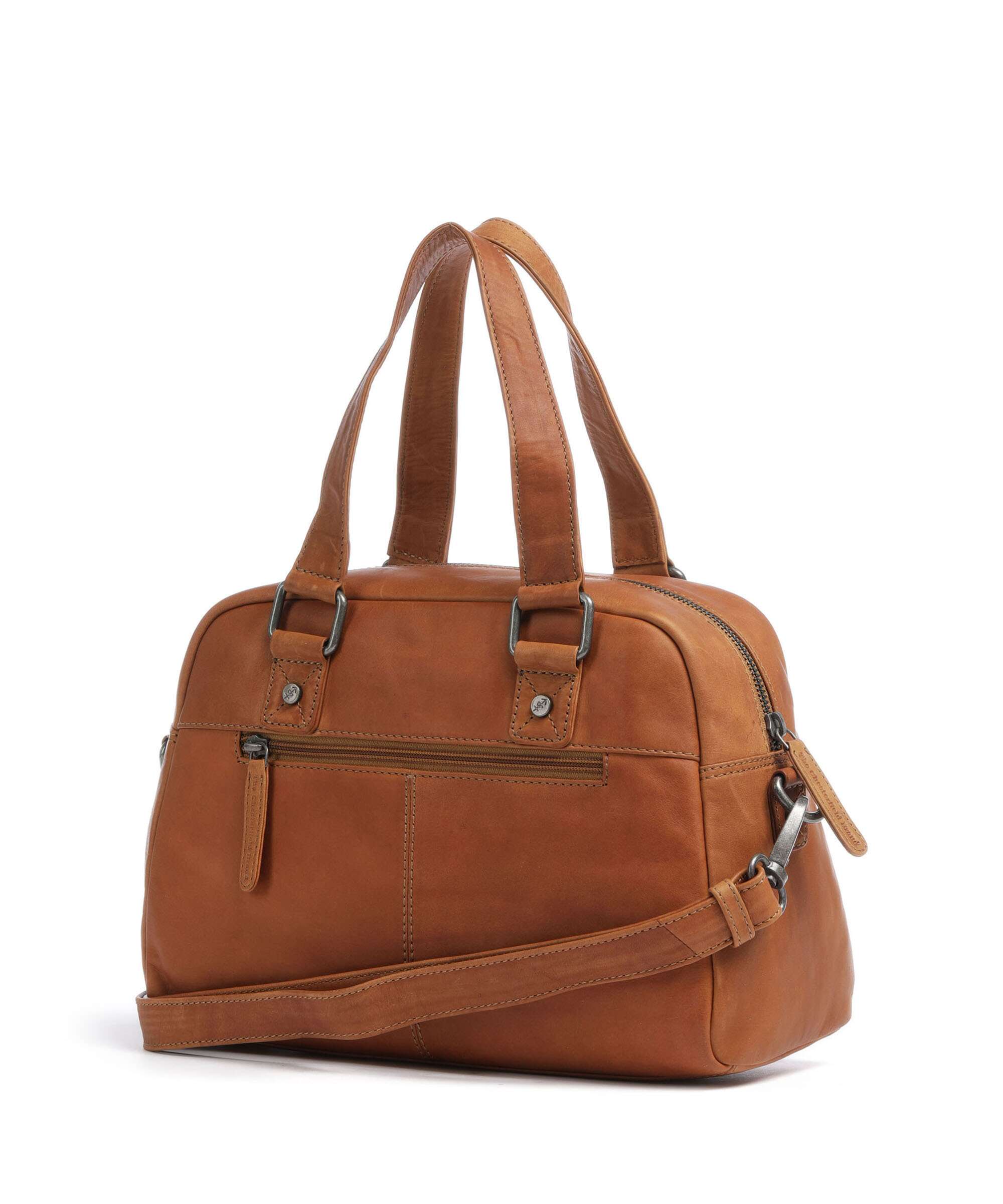 The Chesterfield Brand Cow Wax Pull Up Dover Torebka cognac - Image 2