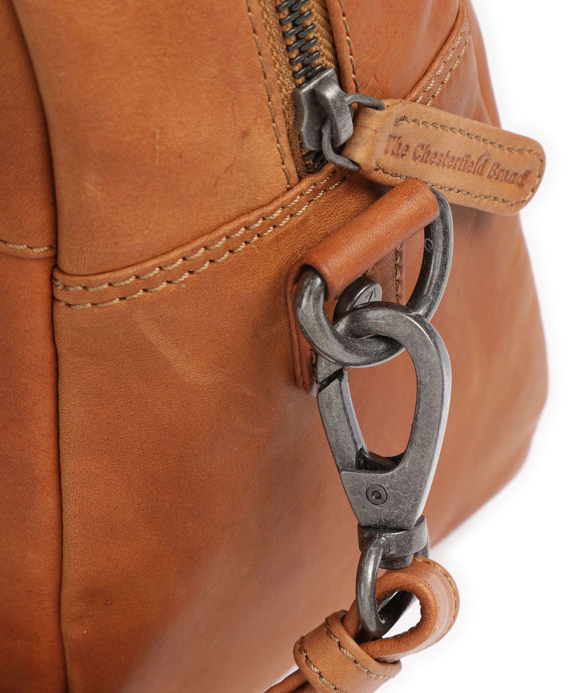 The Chesterfield Brand Cow Wax Pull Up Dover Torebka cognac - Image 5