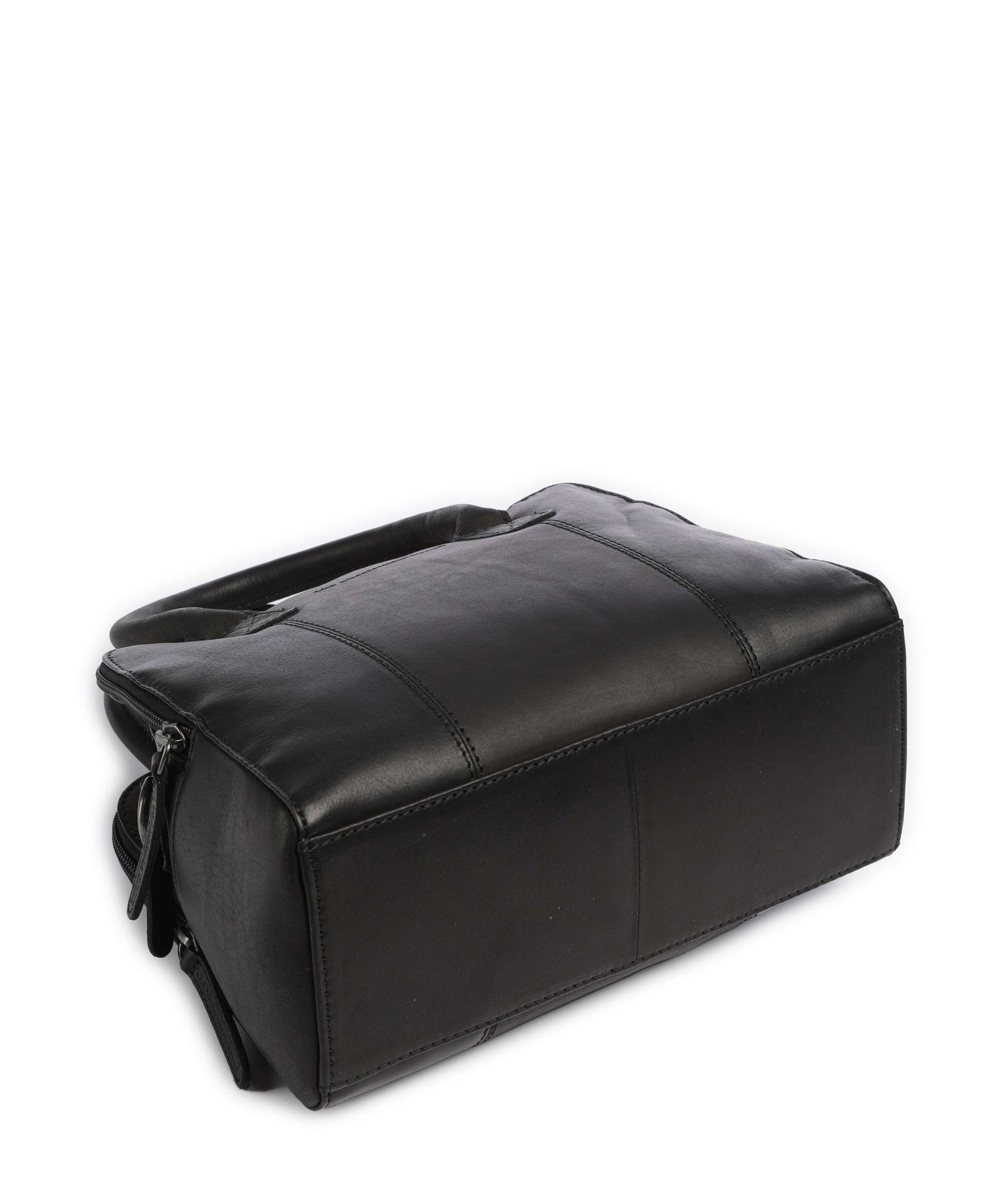 The Chesterfield Brand Cow Wax Pull Up Ezra Torebka black - Image 5
