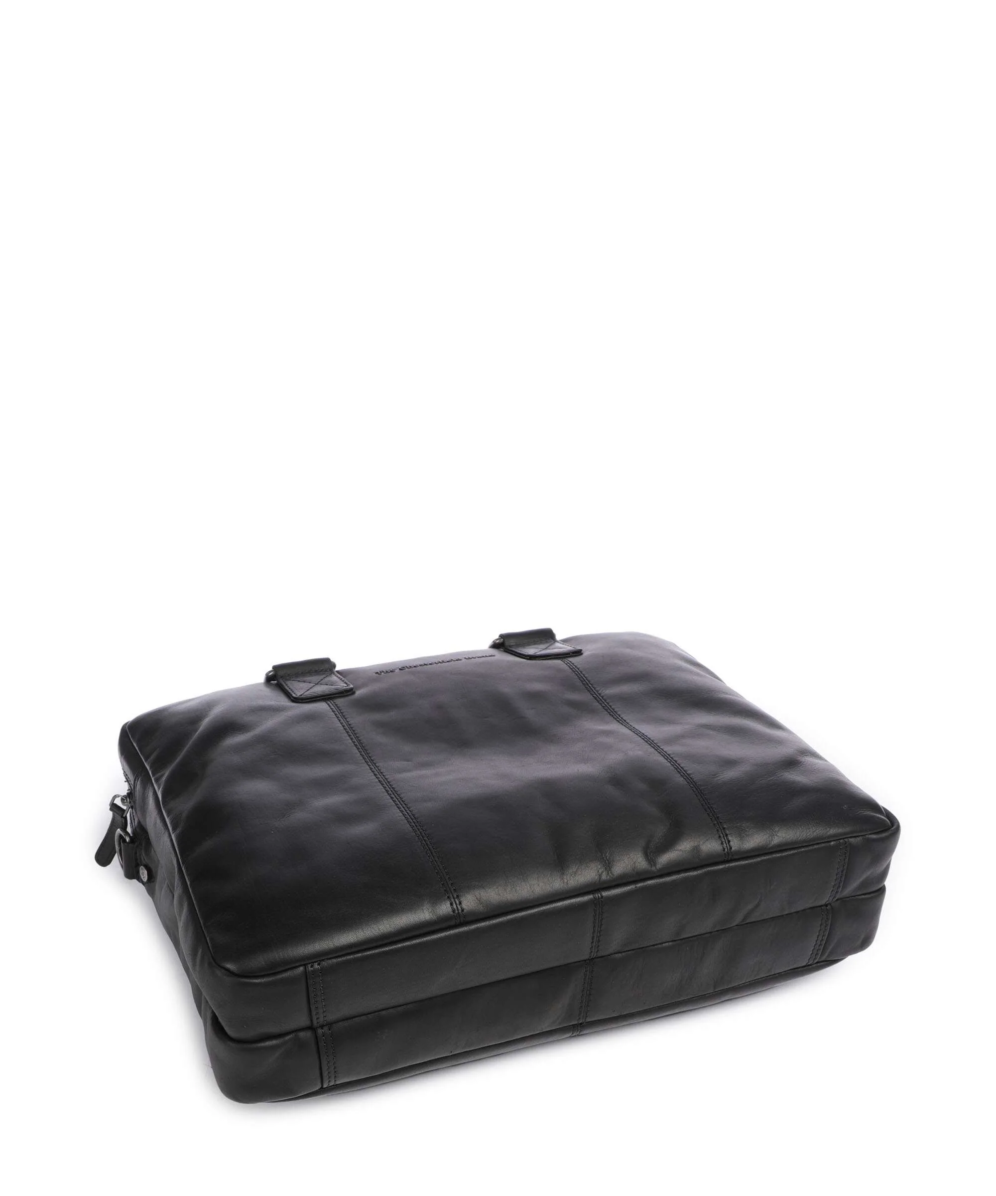 The Chesterfield Brand Cow Wax Pull Up Fabian Aktówka black - Image 5