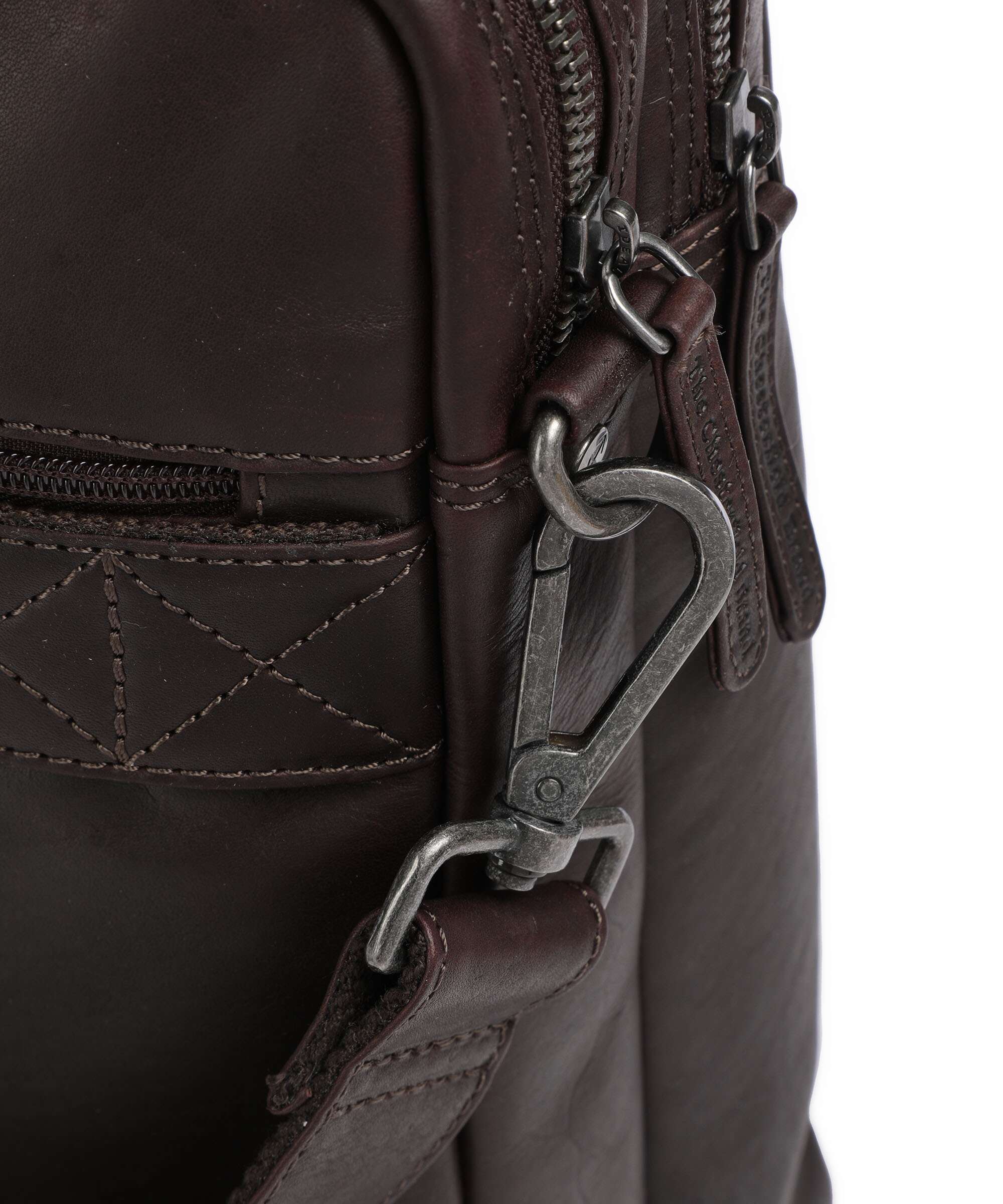 The Chesterfield Brand Cow Wax Pull Up Fabian Aktówka brown - Image 4