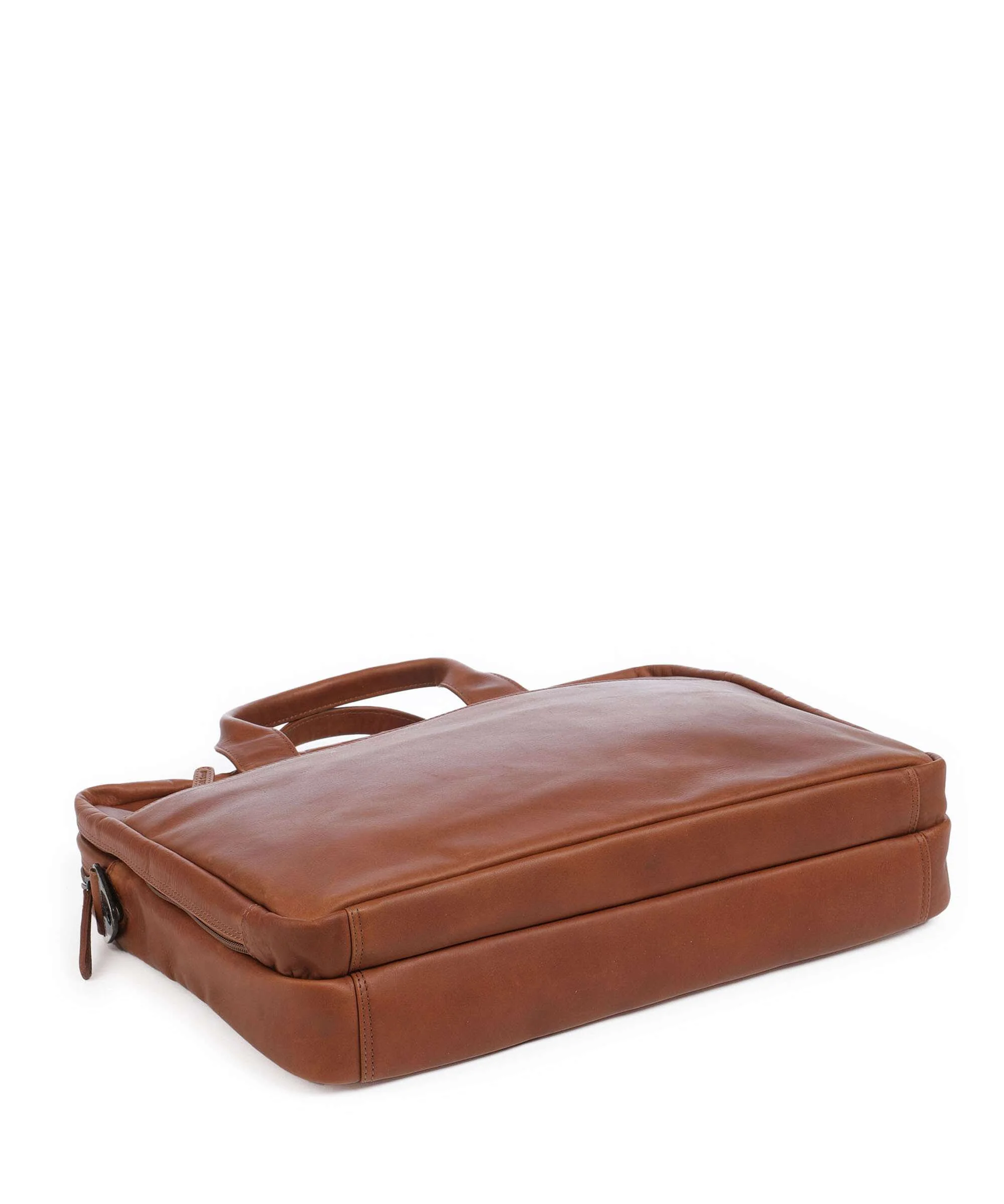 The Chesterfield Brand Cow Wax Pull Up Frazer Aktówka cognac - Image 5