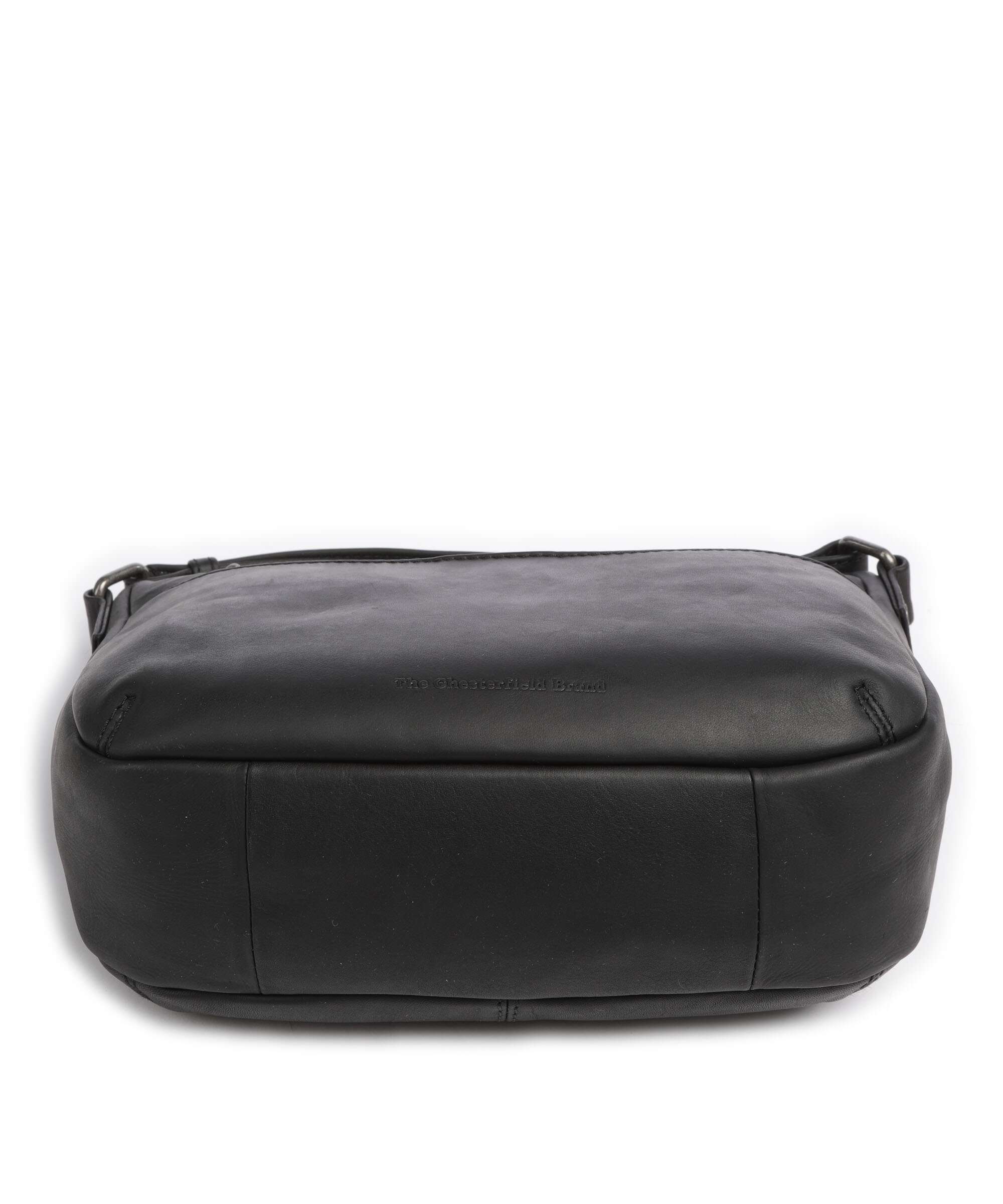 The Chesterfield Brand Cow Wax Pull Up Henderson Torba przez ramię black - Image 5