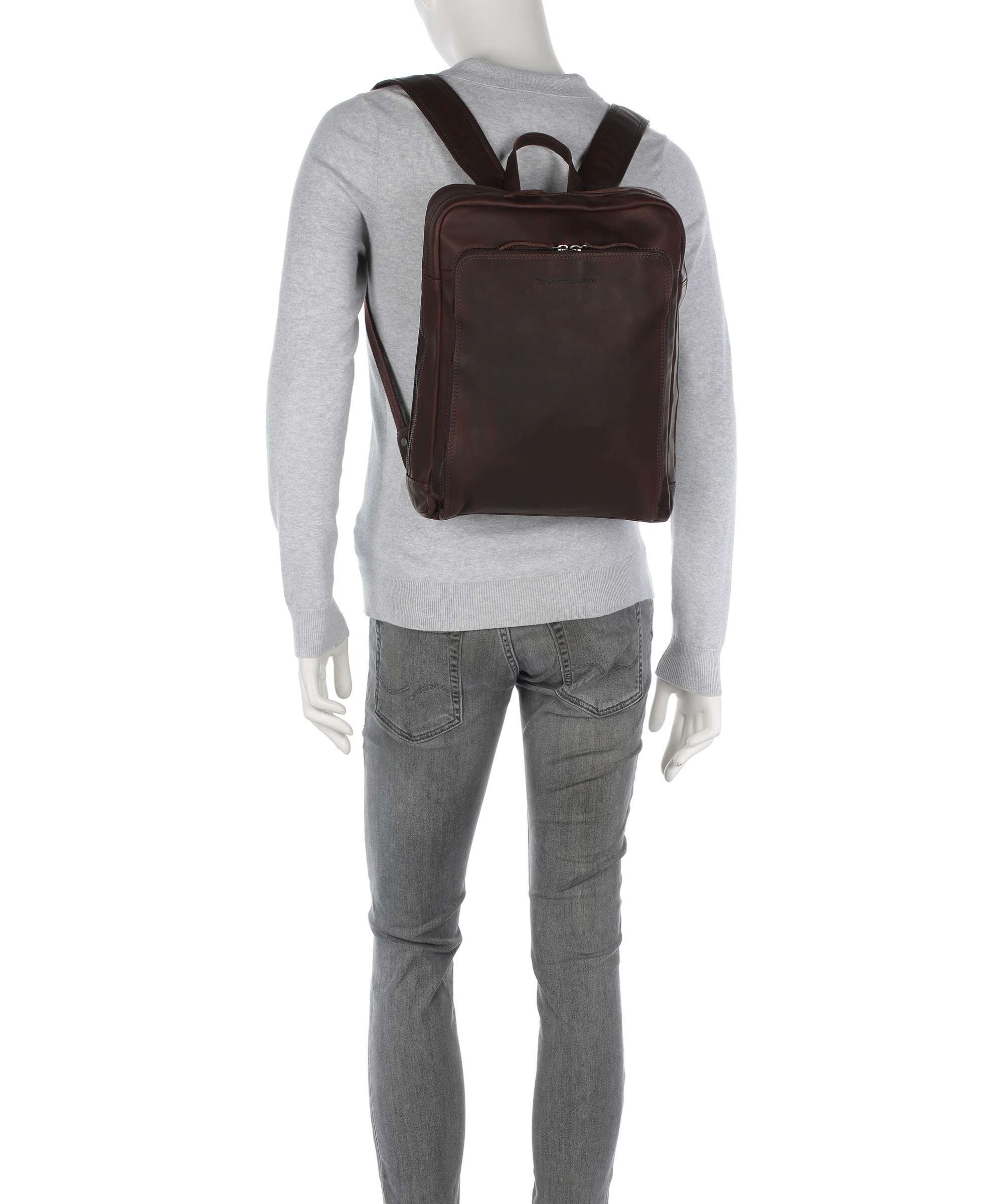 The Chesterfield Brand Cow Wax Pull Up Jasper Plecak brown - Image 3