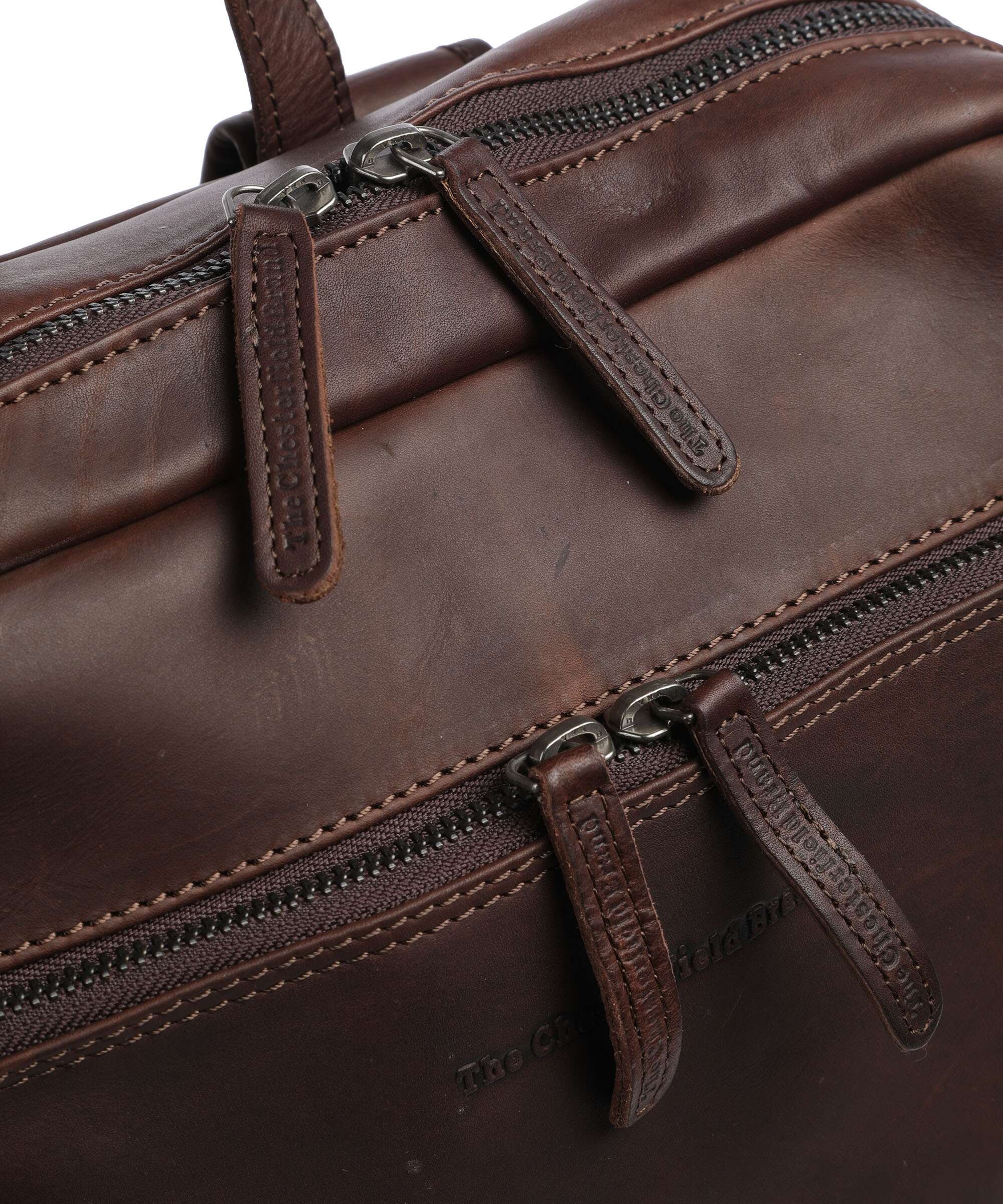The Chesterfield Brand Cow Wax Pull Up Jasper Plecak brown - Image 4