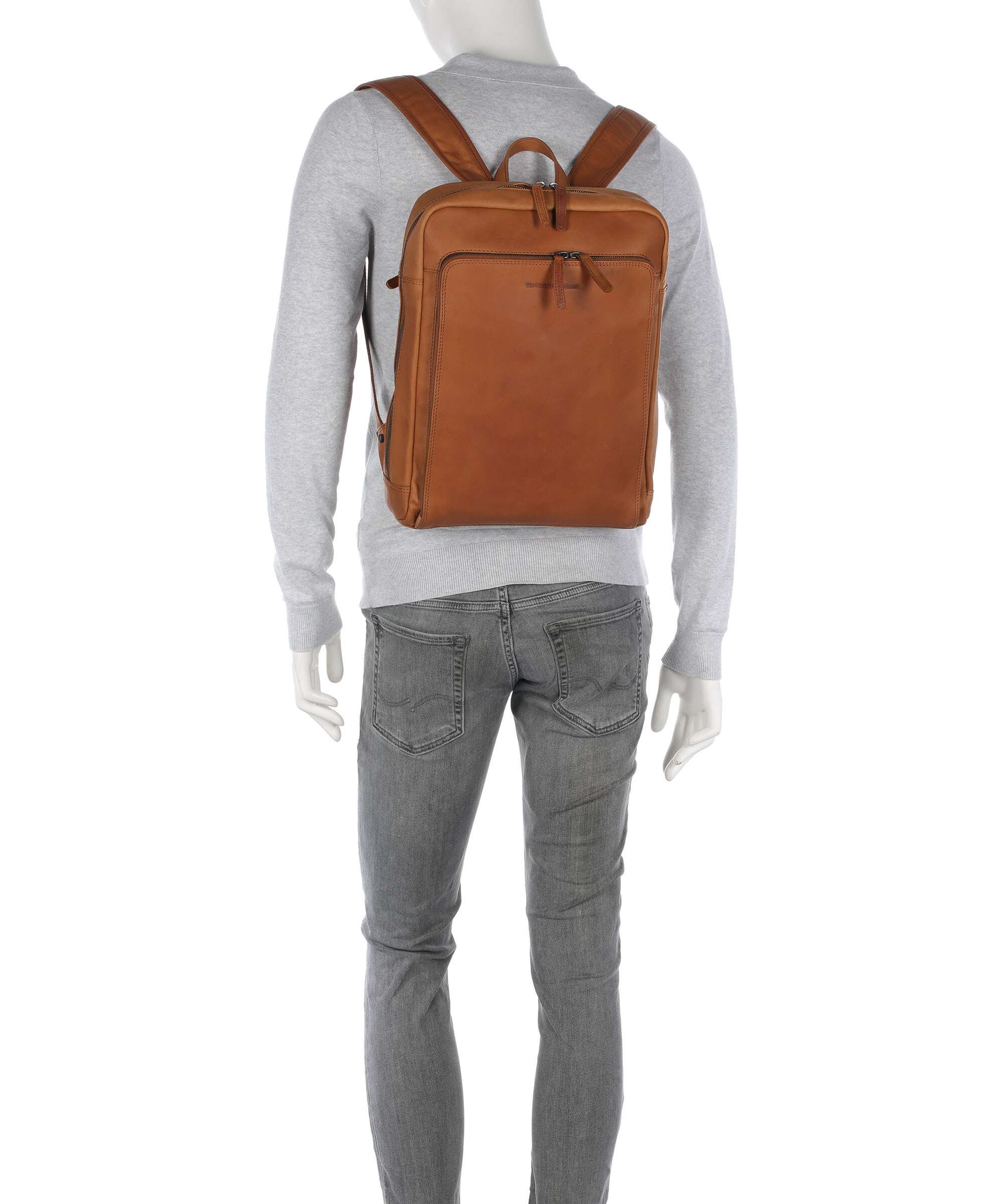The Chesterfield Brand Cow Wax Pull Up Jasper Plecak cognac - Image 3
