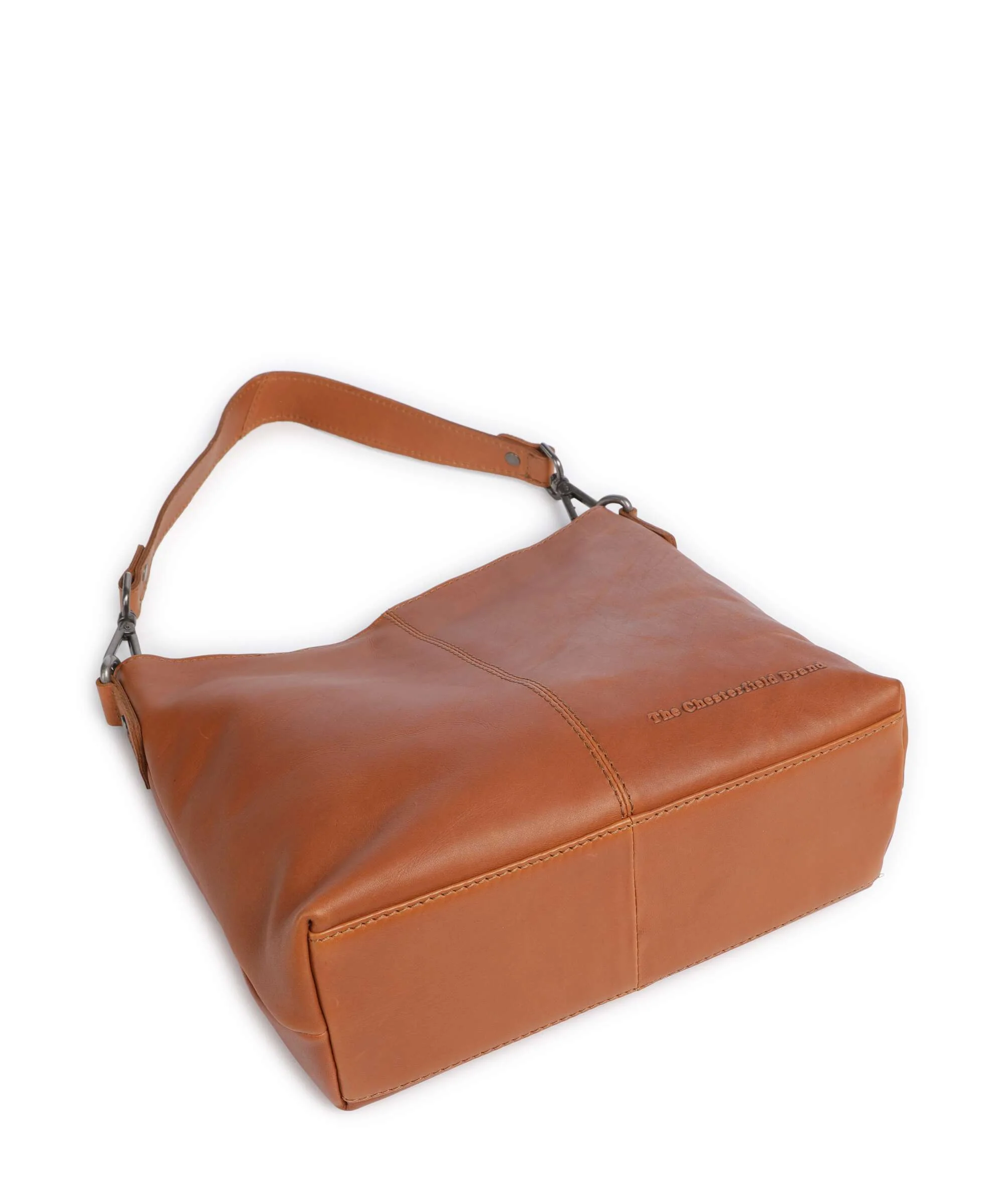 The Chesterfield Brand Cow Wax Pull Up Jen Torebka worek cognac - Image 5
