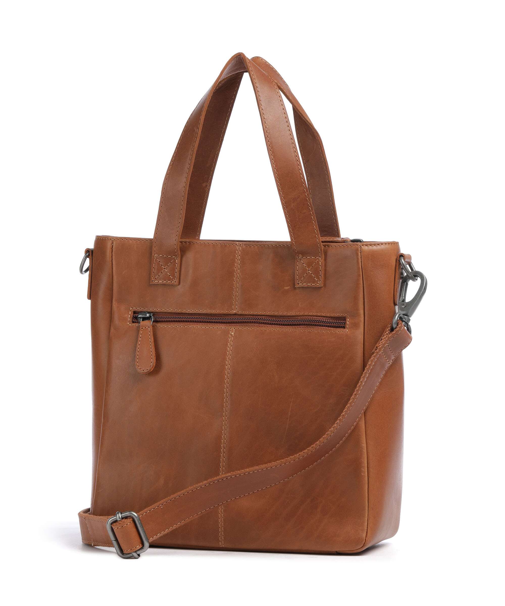 The Chesterfield Brand Cow Wax Pull Up Lingfield Torebka cognac - Image 2