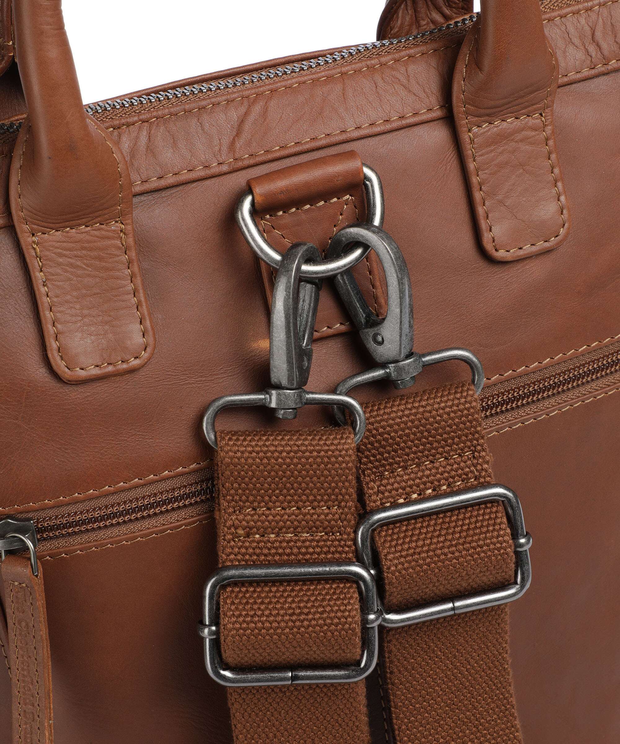 The Chesterfield Brand Cow Wax Pull Up Luisa Plecak-torba cognac - Image 5