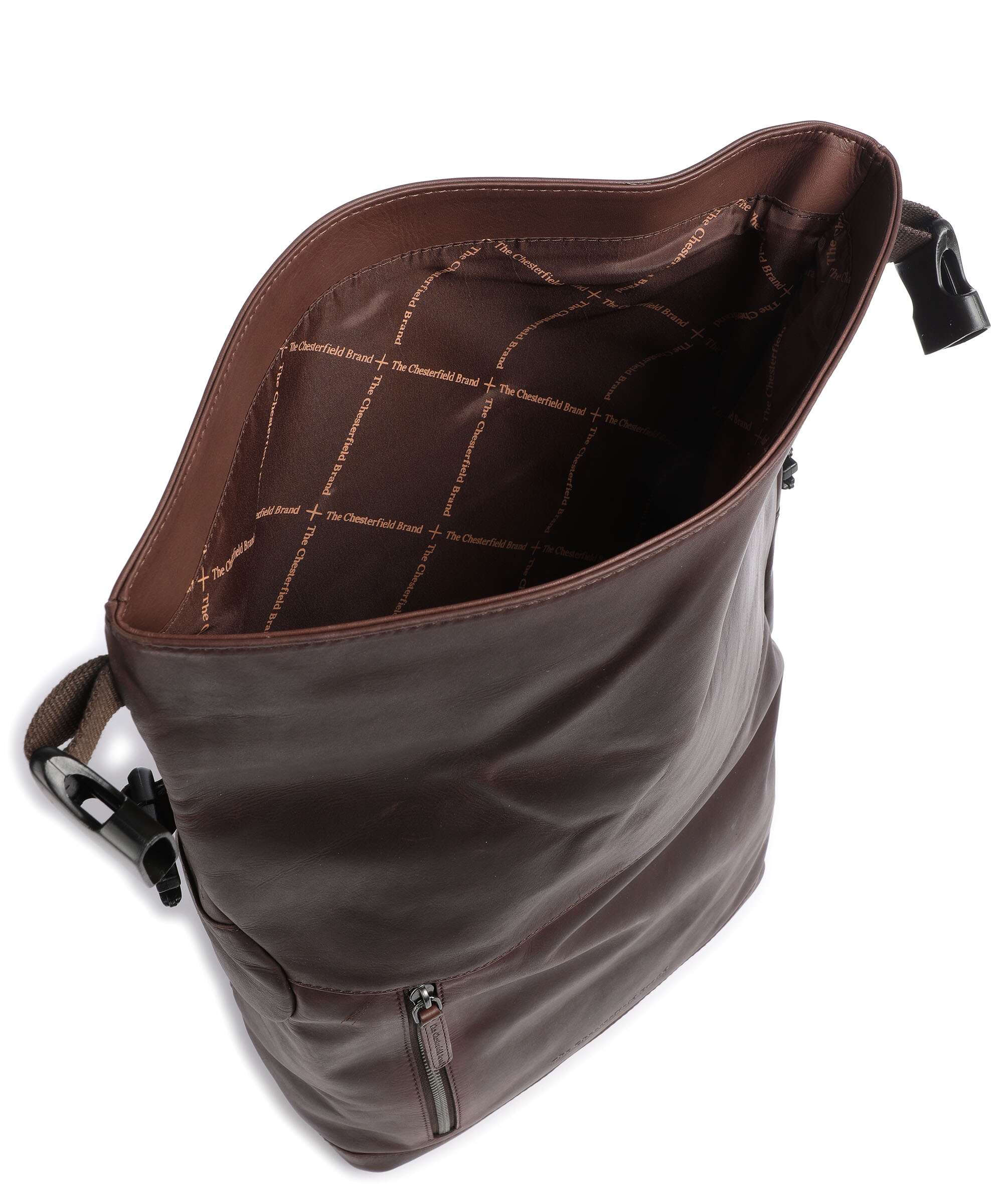 The Chesterfield Brand Cow Wax Pull Up Mazara Plecak brown - Image 6